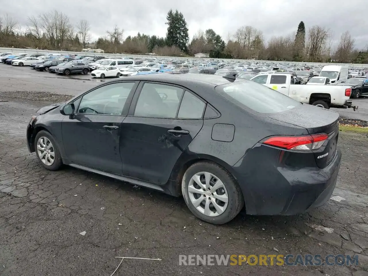 2 fotografías del automóvil dañado 5YFB4MDE3PP050997 TOYOTA COROLLA 2023