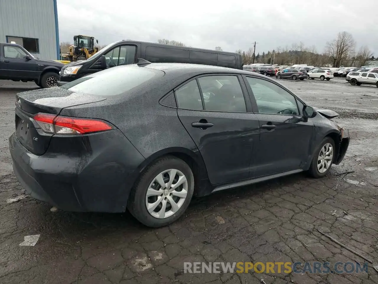 3 fotografías del automóvil dañado 5YFB4MDE3PP050997 TOYOTA COROLLA 2023