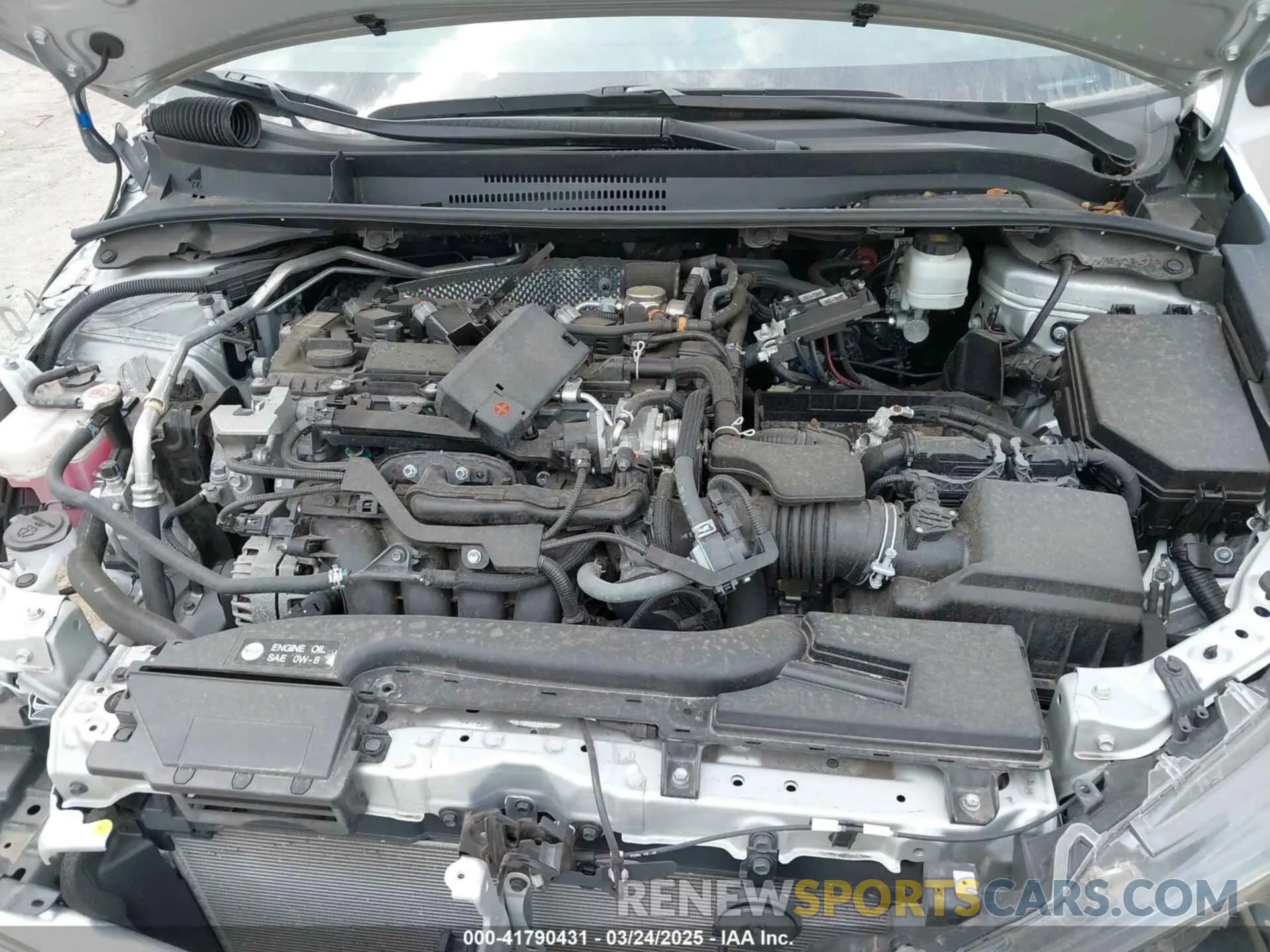 10 fotografías del automóvil dañado 5YFB4MDE3PP060994 TOYOTA COROLLA 2023