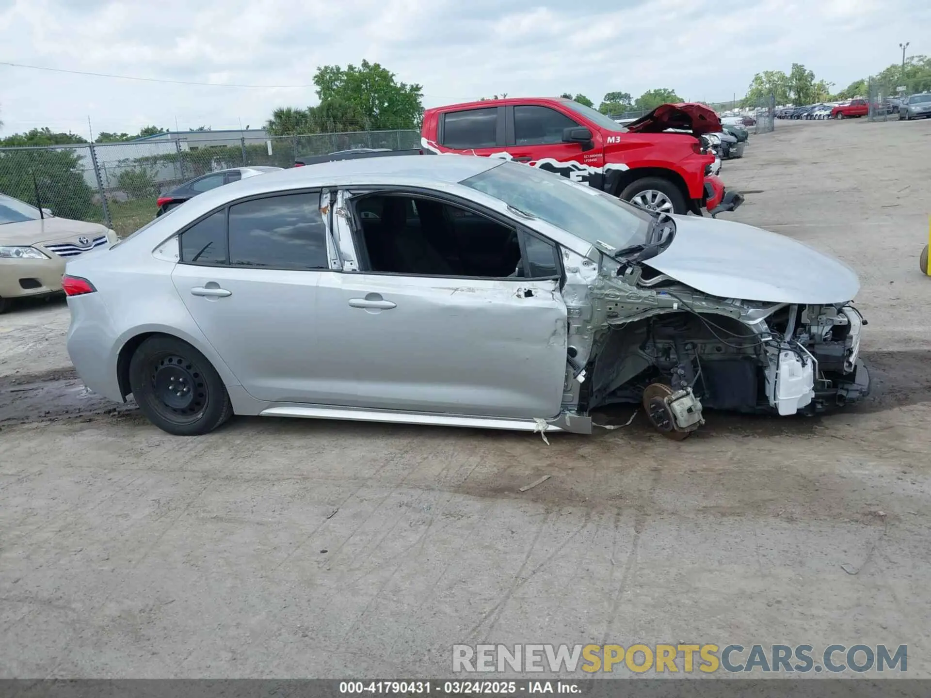 13 fotografías del automóvil dañado 5YFB4MDE3PP060994 TOYOTA COROLLA 2023