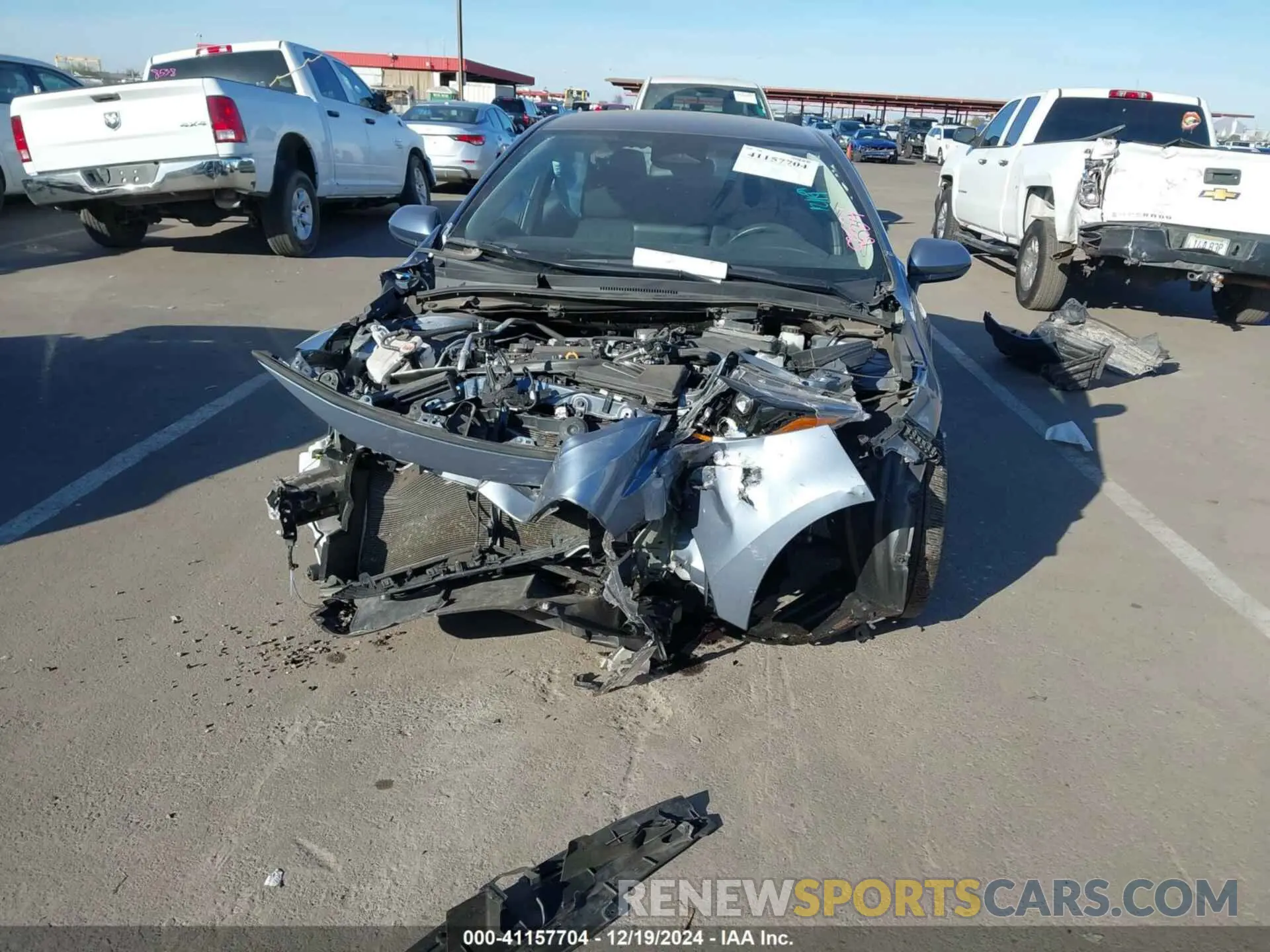 12 fotografías del automóvil dañado 5YFB4MDE3PP064818 TOYOTA COROLLA 2023