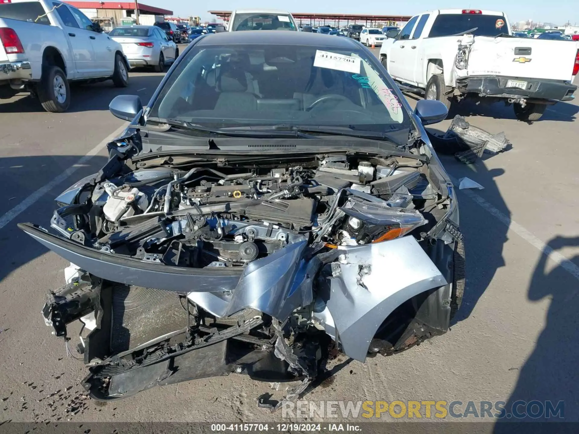 6 fotografías del automóvil dañado 5YFB4MDE3PP064818 TOYOTA COROLLA 2023
