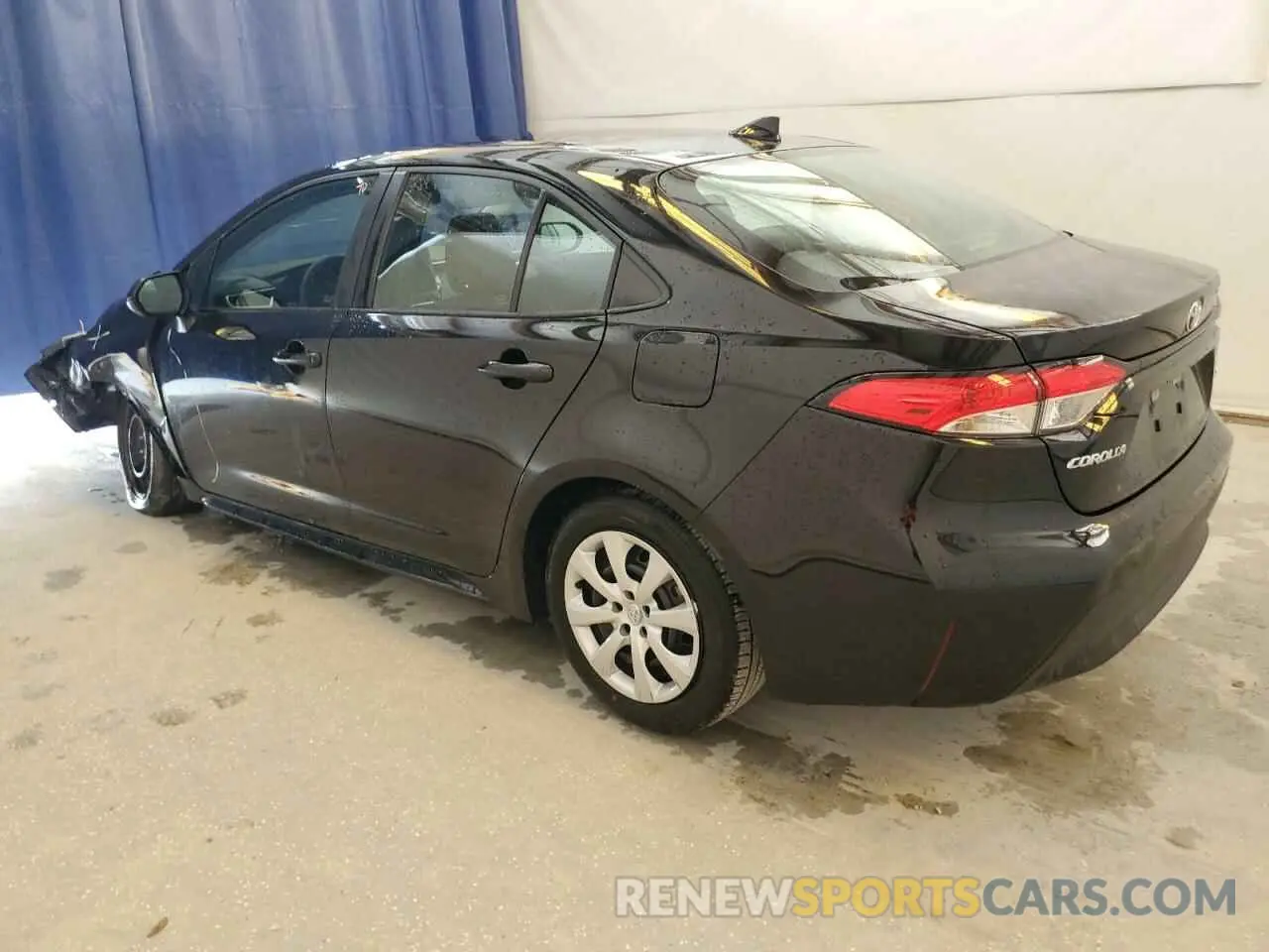 2 fotografías del automóvil dañado 5YFB4MDE3PP067072 TOYOTA COROLLA 2023