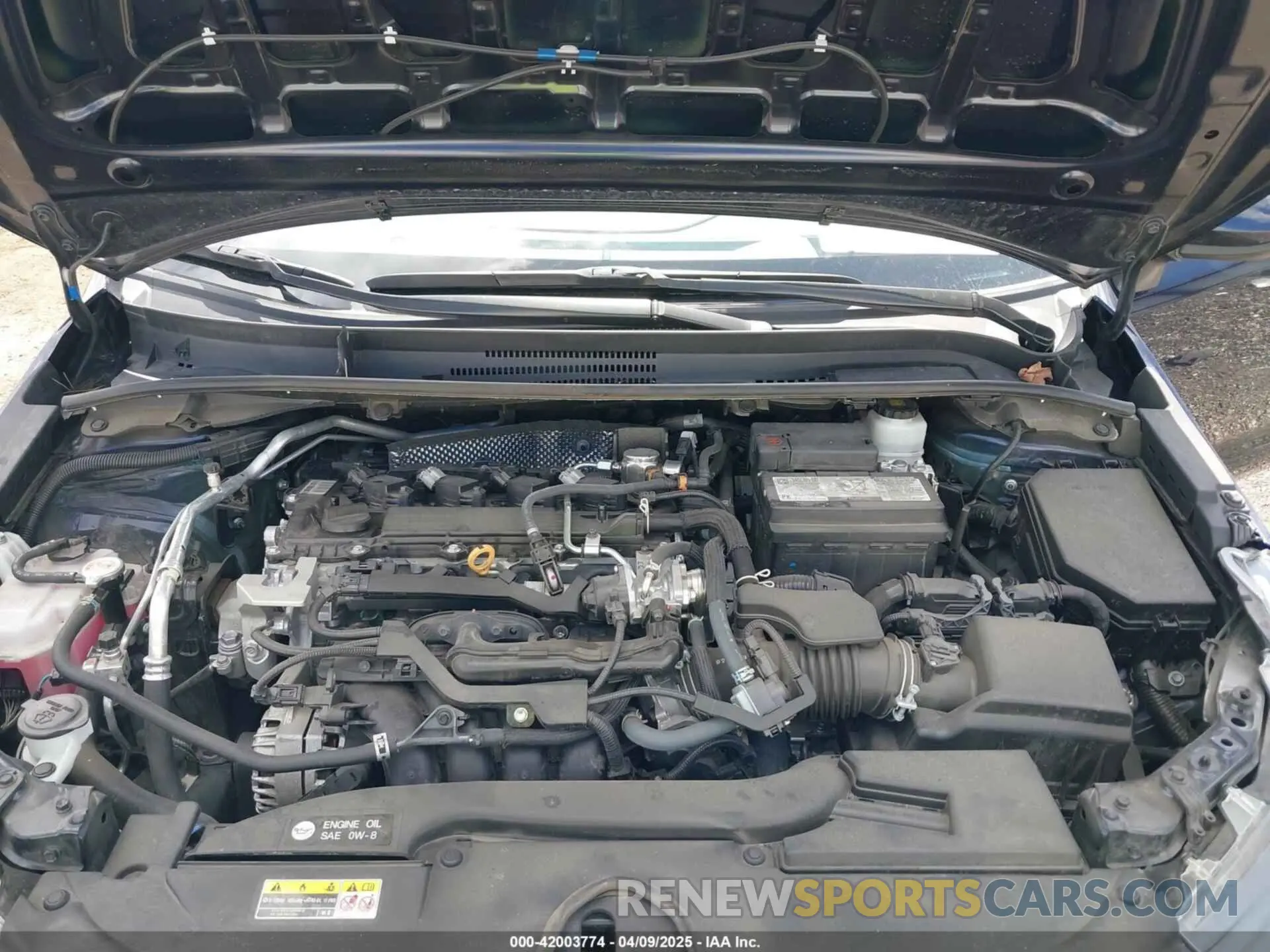10 fotografías del automóvil dañado 5YFB4MDE3PP068965 TOYOTA COROLLA 2023