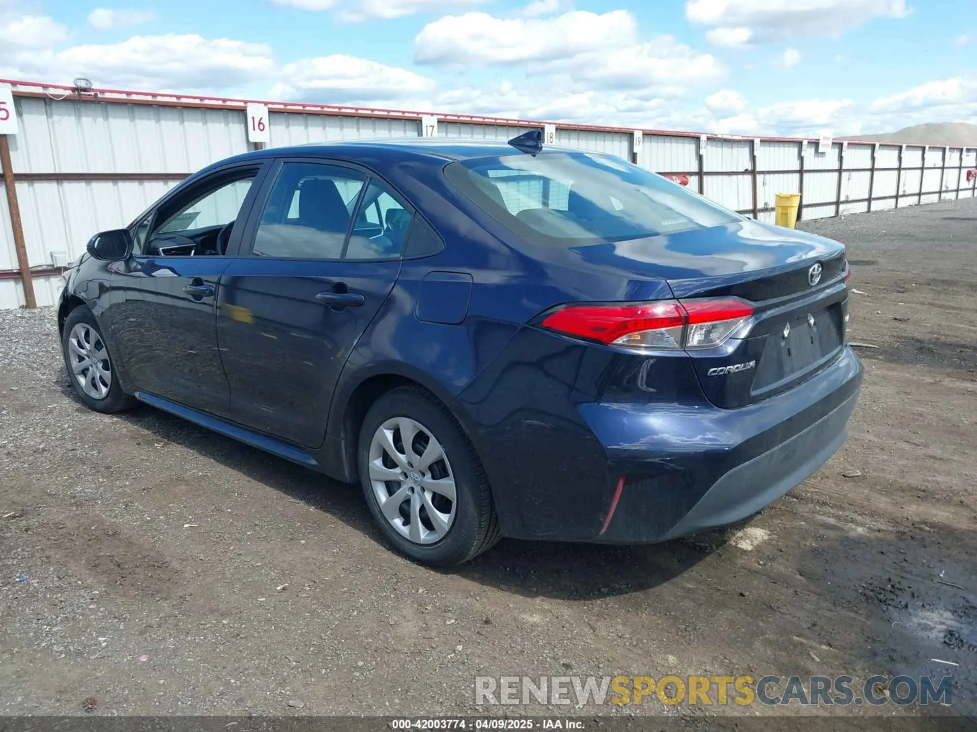 3 fotografías del automóvil dañado 5YFB4MDE3PP068965 TOYOTA COROLLA 2023