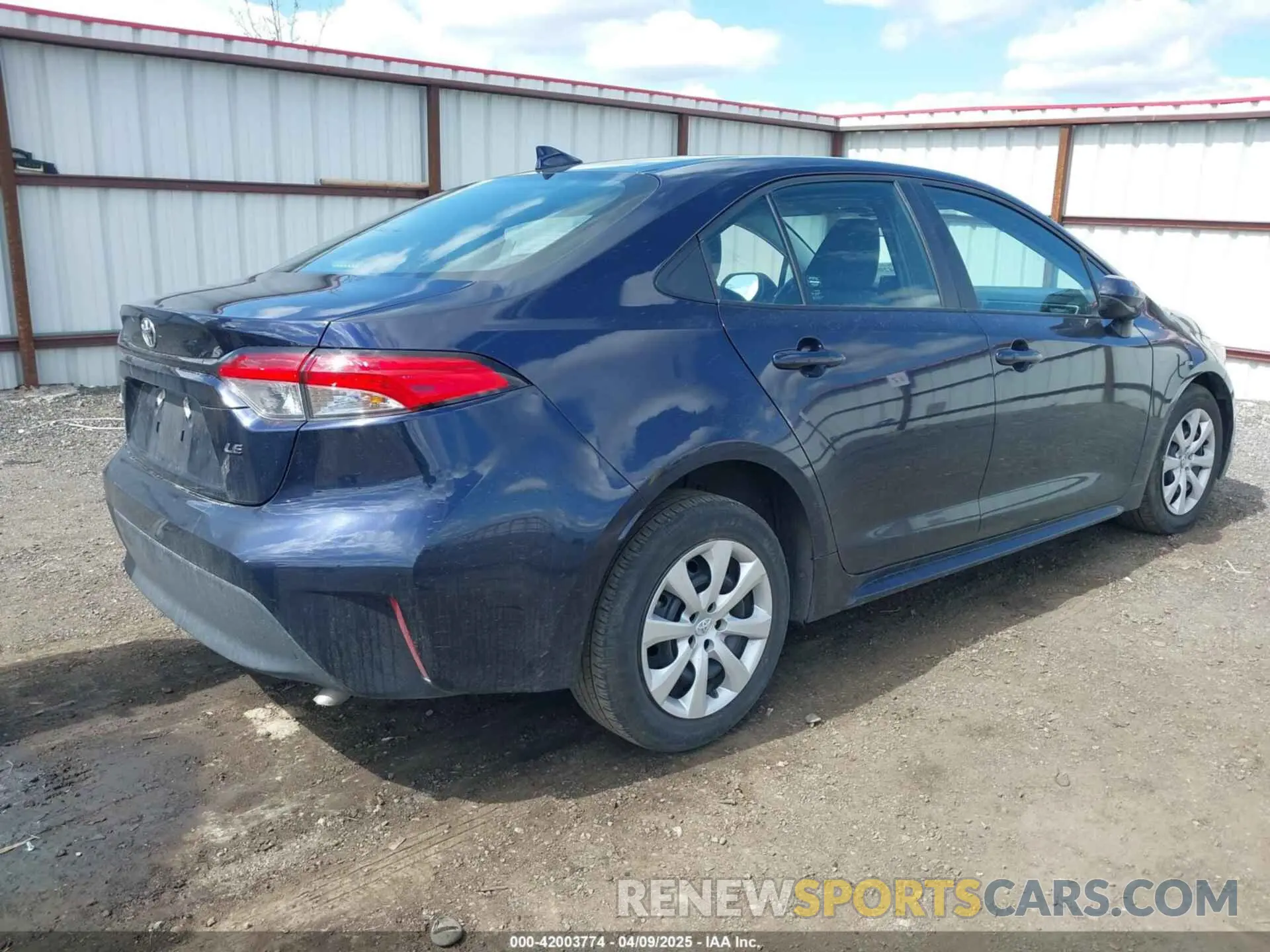4 fotografías del automóvil dañado 5YFB4MDE3PP068965 TOYOTA COROLLA 2023