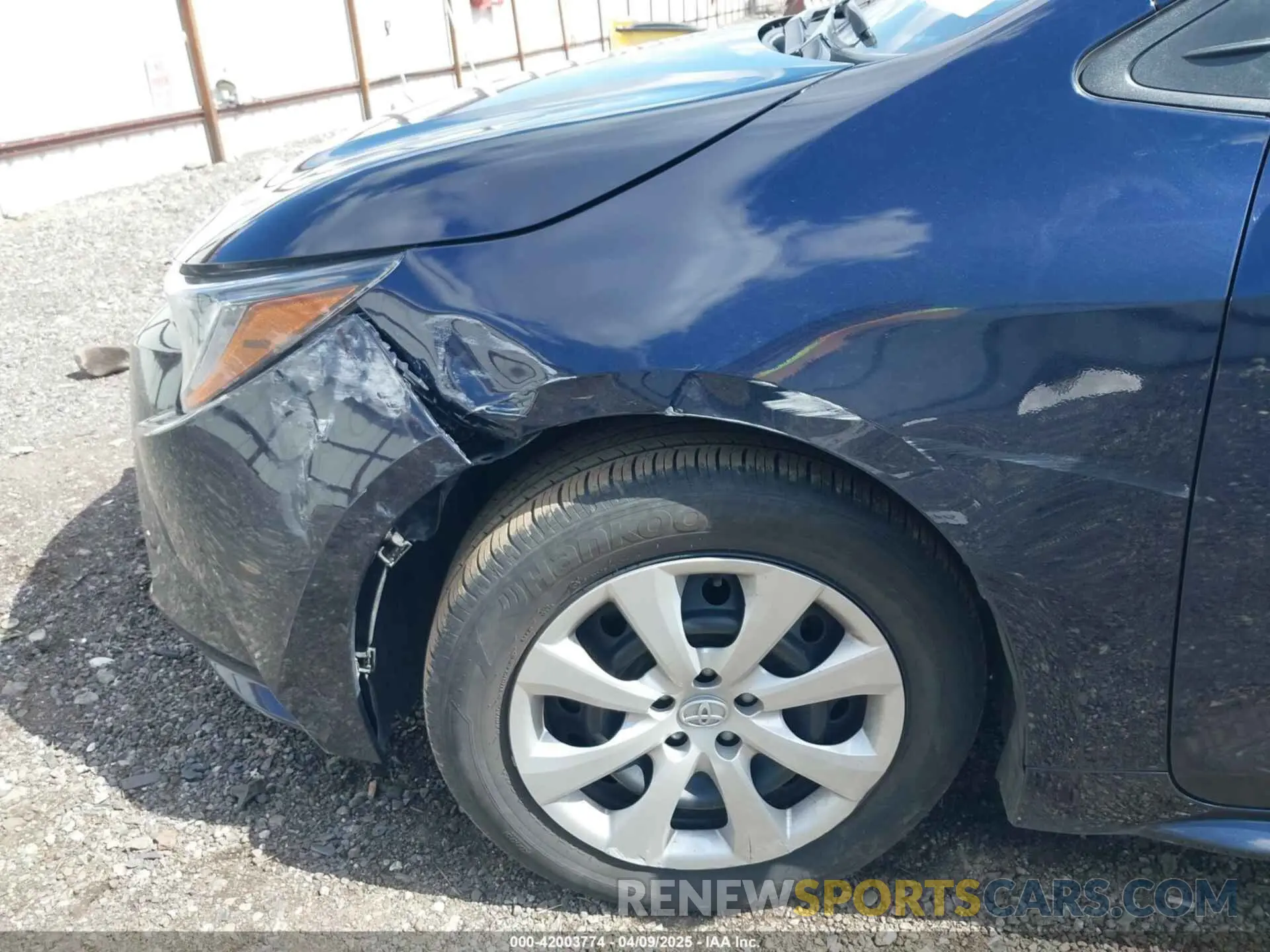 6 fotografías del automóvil dañado 5YFB4MDE3PP068965 TOYOTA COROLLA 2023
