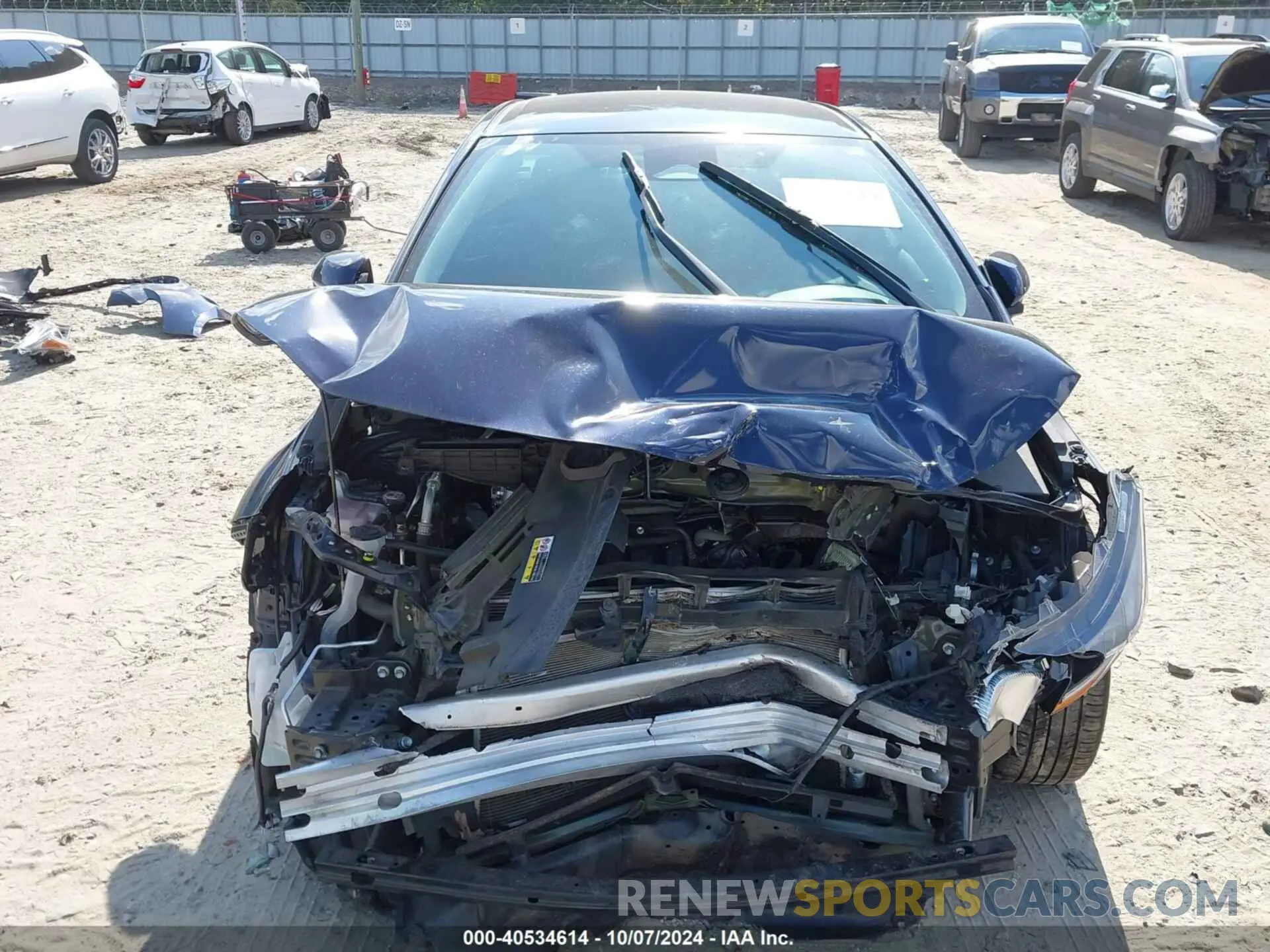 12 fotografías del automóvil dañado 5YFB4MDE3PP069775 TOYOTA COROLLA 2023