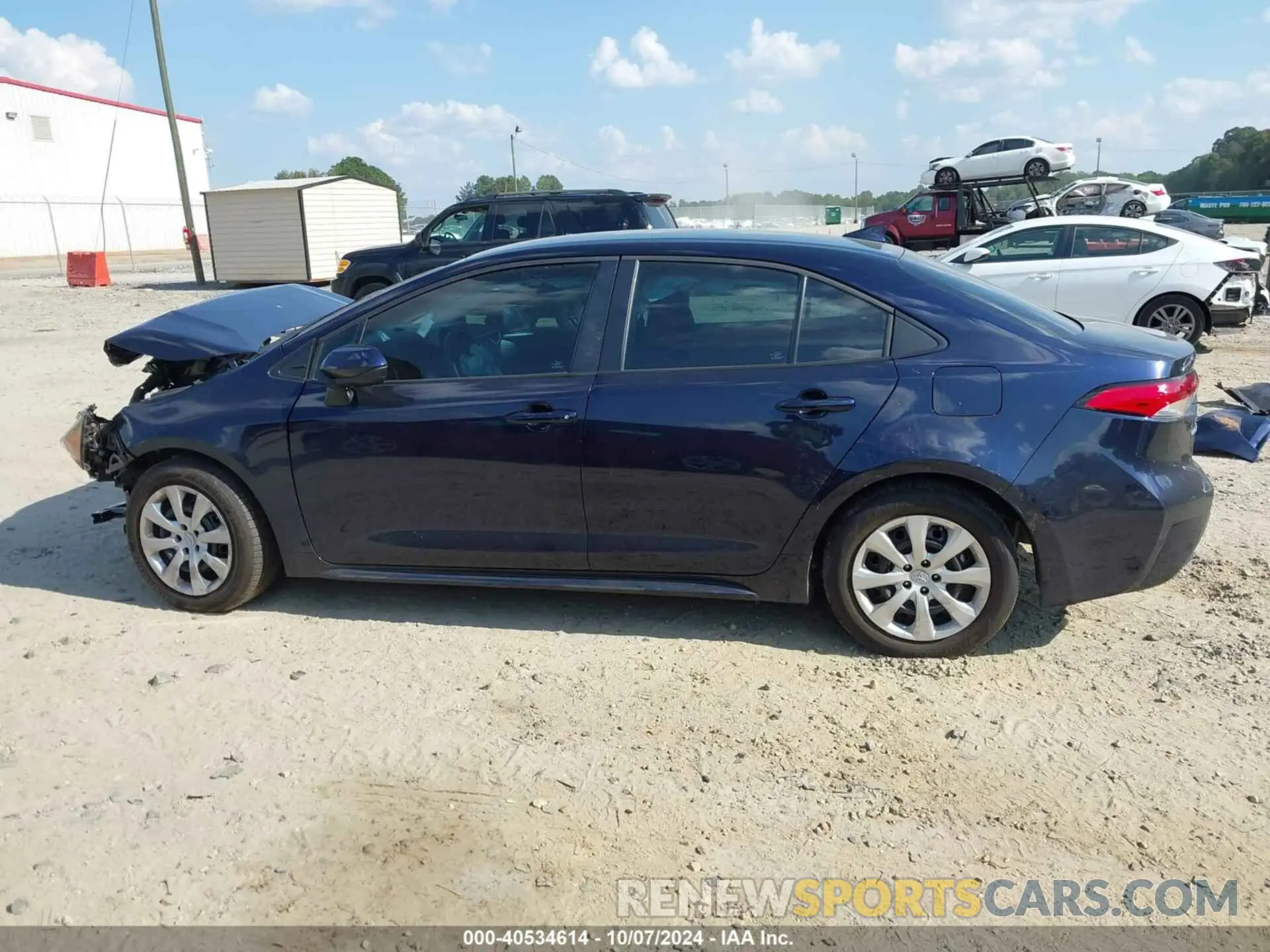 14 fotografías del automóvil dañado 5YFB4MDE3PP069775 TOYOTA COROLLA 2023