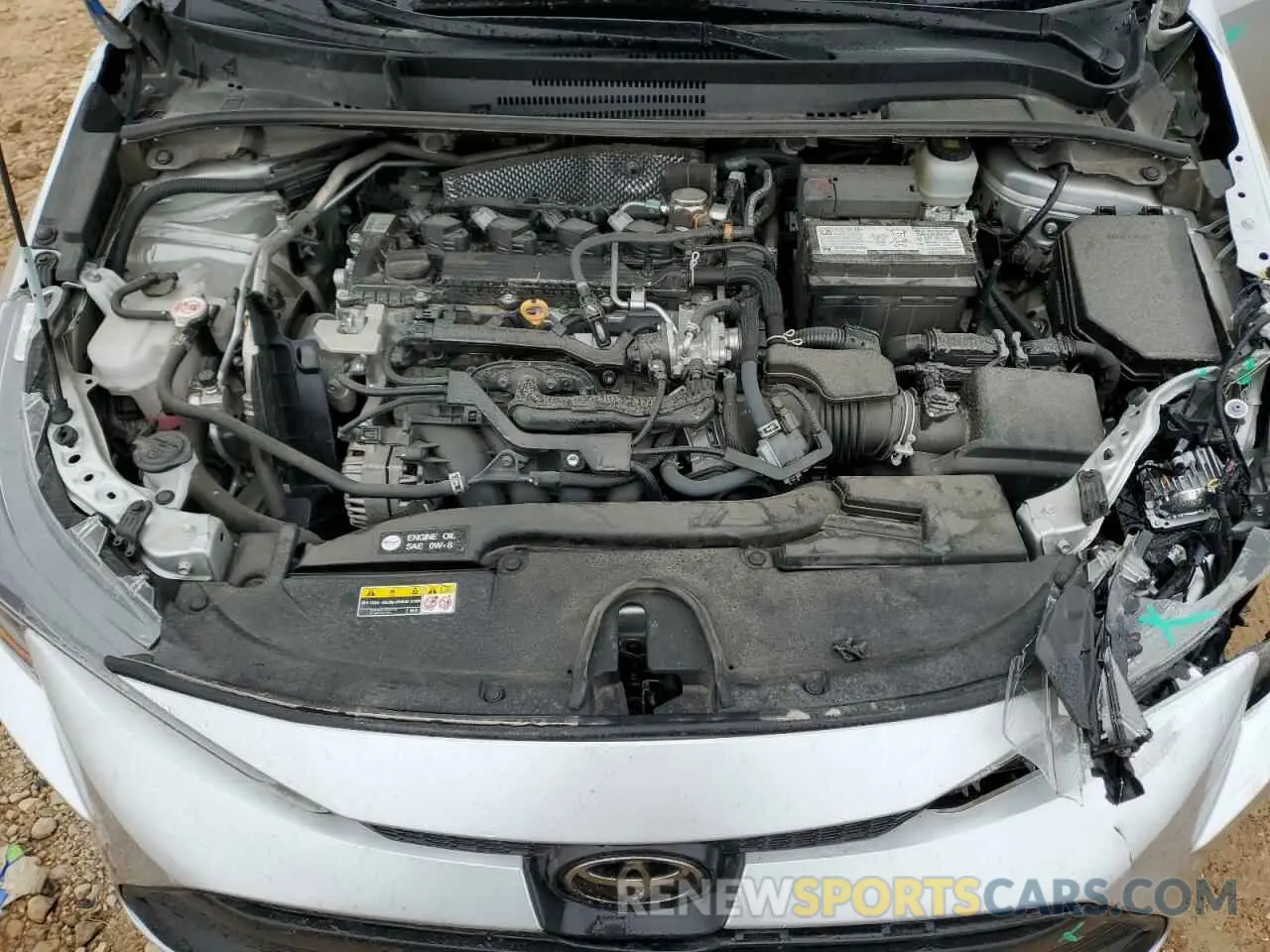 11 fotografías del automóvil dañado 5YFB4MDE3PP077861 TOYOTA COROLLA 2023