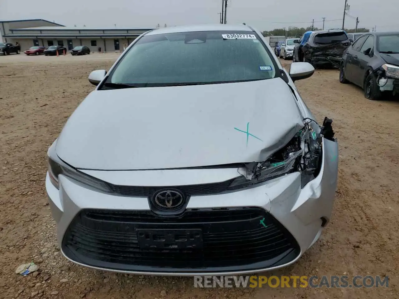 5 fotografías del automóvil dañado 5YFB4MDE3PP077861 TOYOTA COROLLA 2023