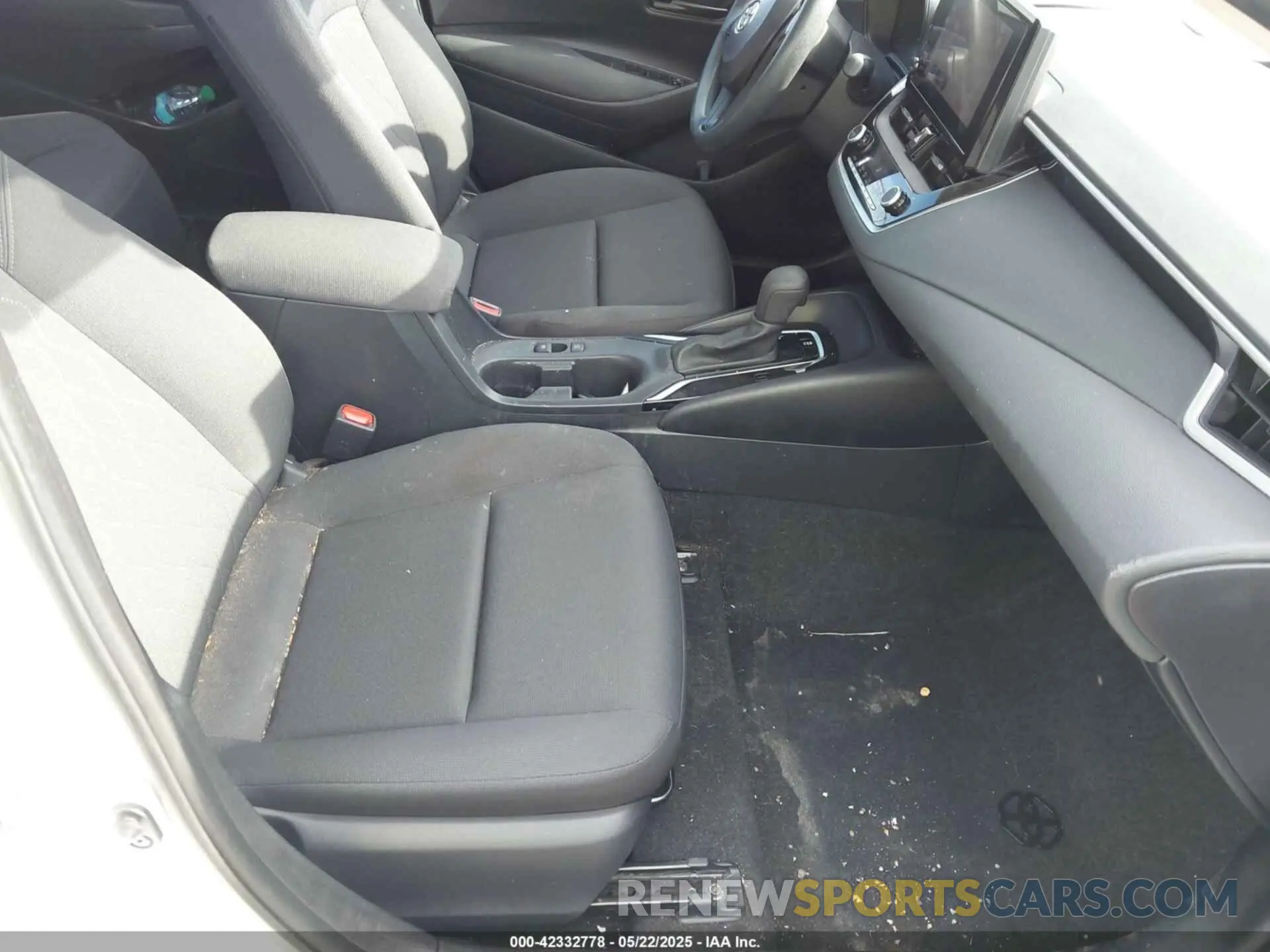 5 fotografías del automóvil dañado 5YFB4MDE4PP001968 TOYOTA COROLLA 2023