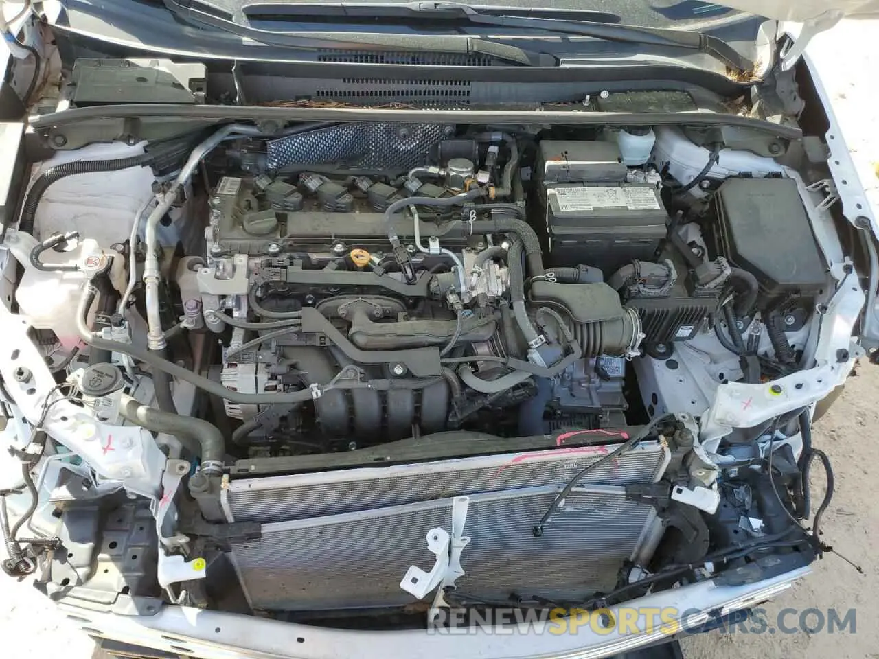 11 fotografías del automóvil dañado 5YFB4MDE4PP027745 TOYOTA COROLLA 2023