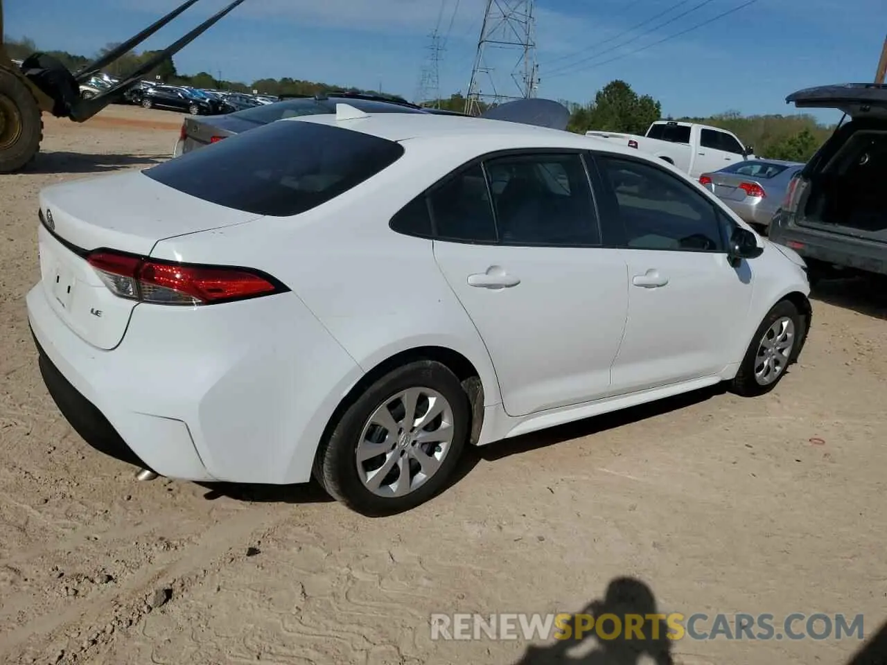 3 fotografías del automóvil dañado 5YFB4MDE4PP027745 TOYOTA COROLLA 2023