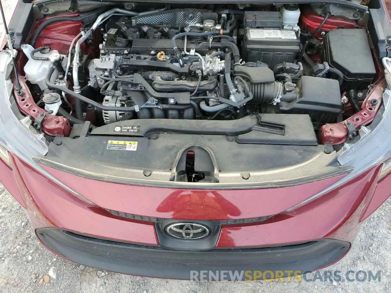 11 fotografías del automóvil dañado 5YFB4MDE4PP029754 TOYOTA COROLLA 2023