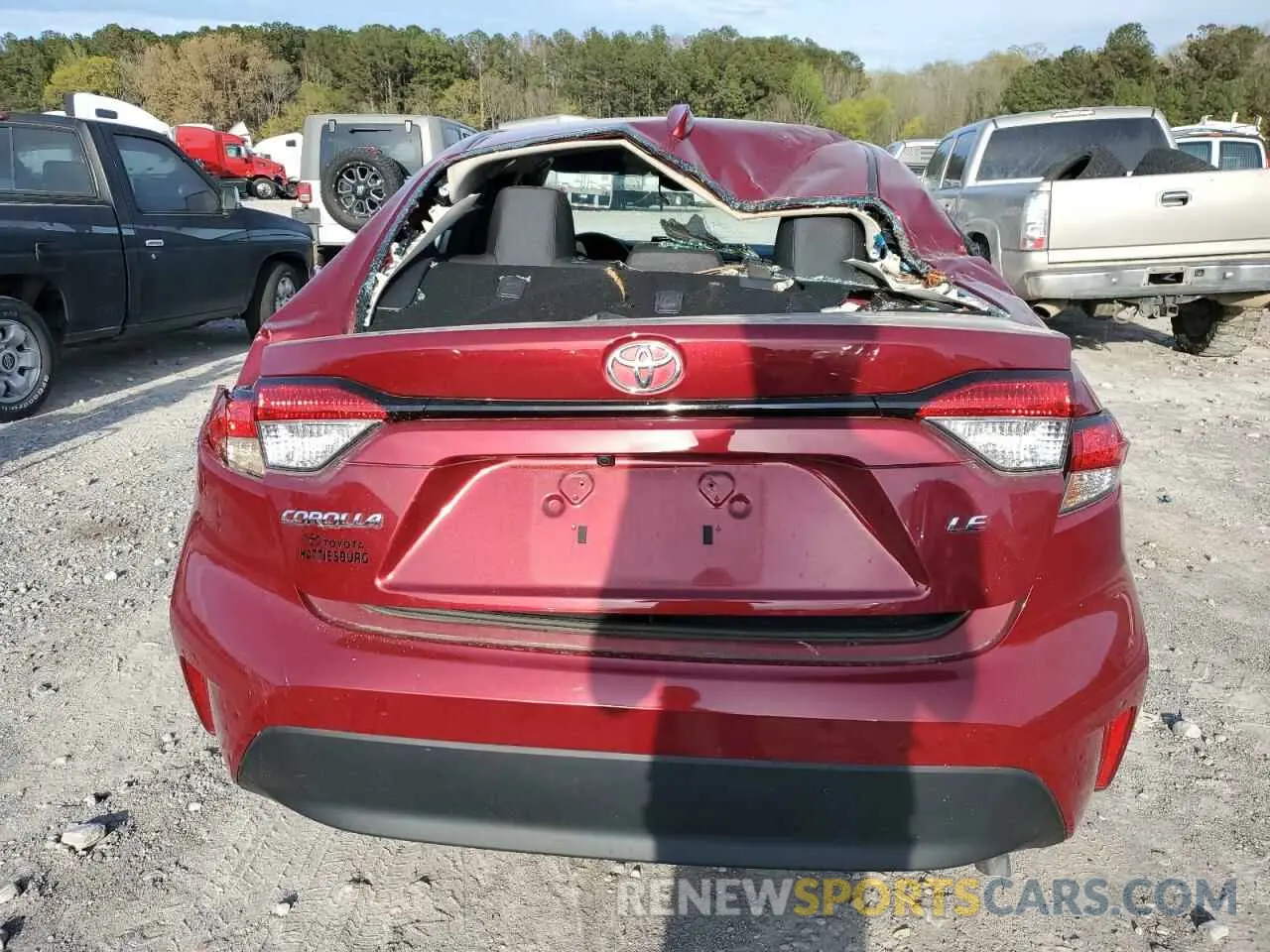 6 fotografías del automóvil dañado 5YFB4MDE4PP029754 TOYOTA COROLLA 2023