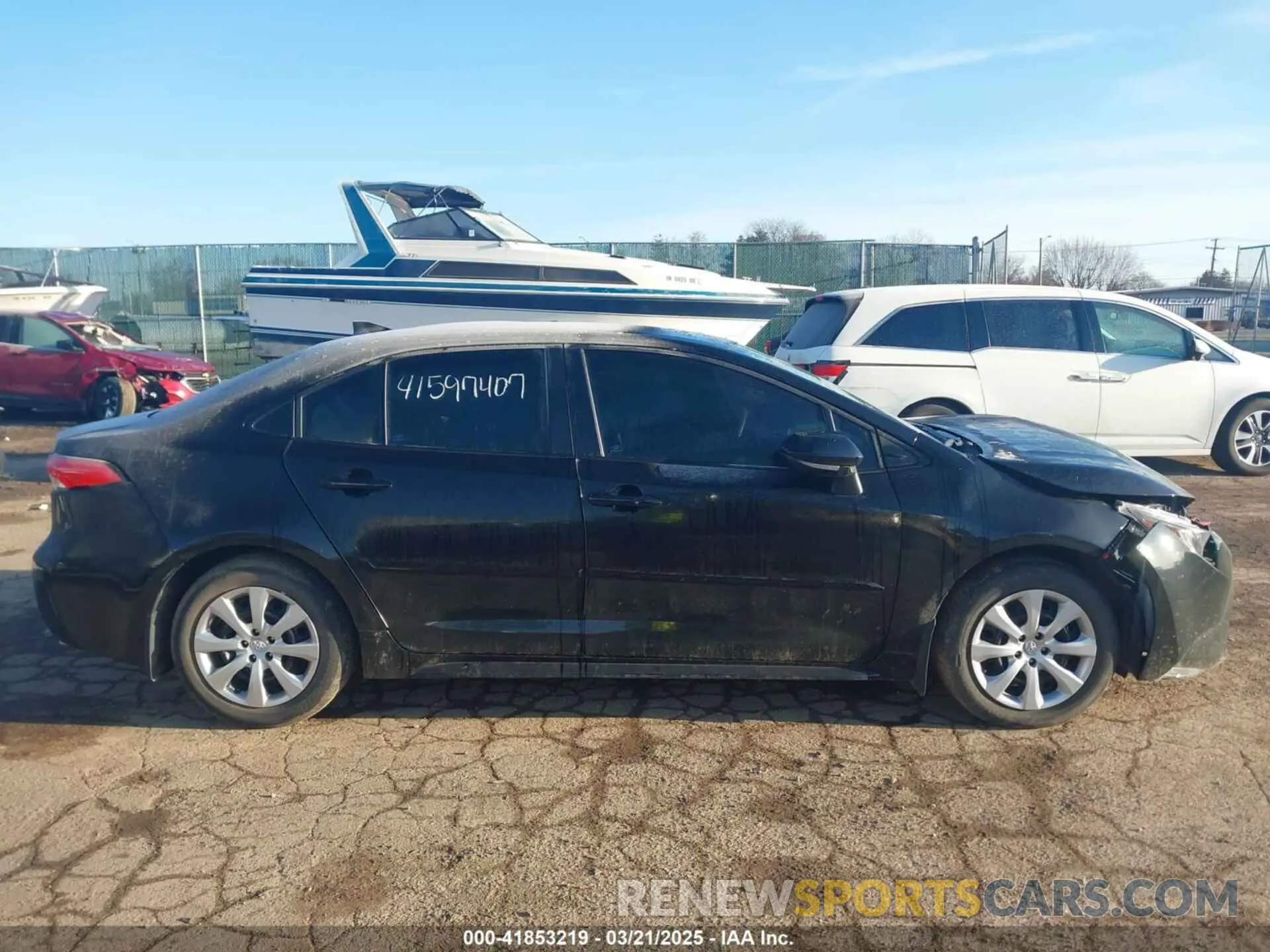 13 fotografías del automóvil dañado 5YFB4MDE4PP037045 TOYOTA COROLLA 2023
