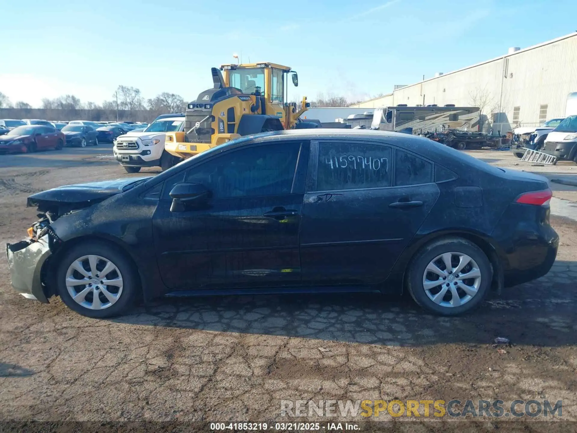 14 fotografías del automóvil dañado 5YFB4MDE4PP037045 TOYOTA COROLLA 2023