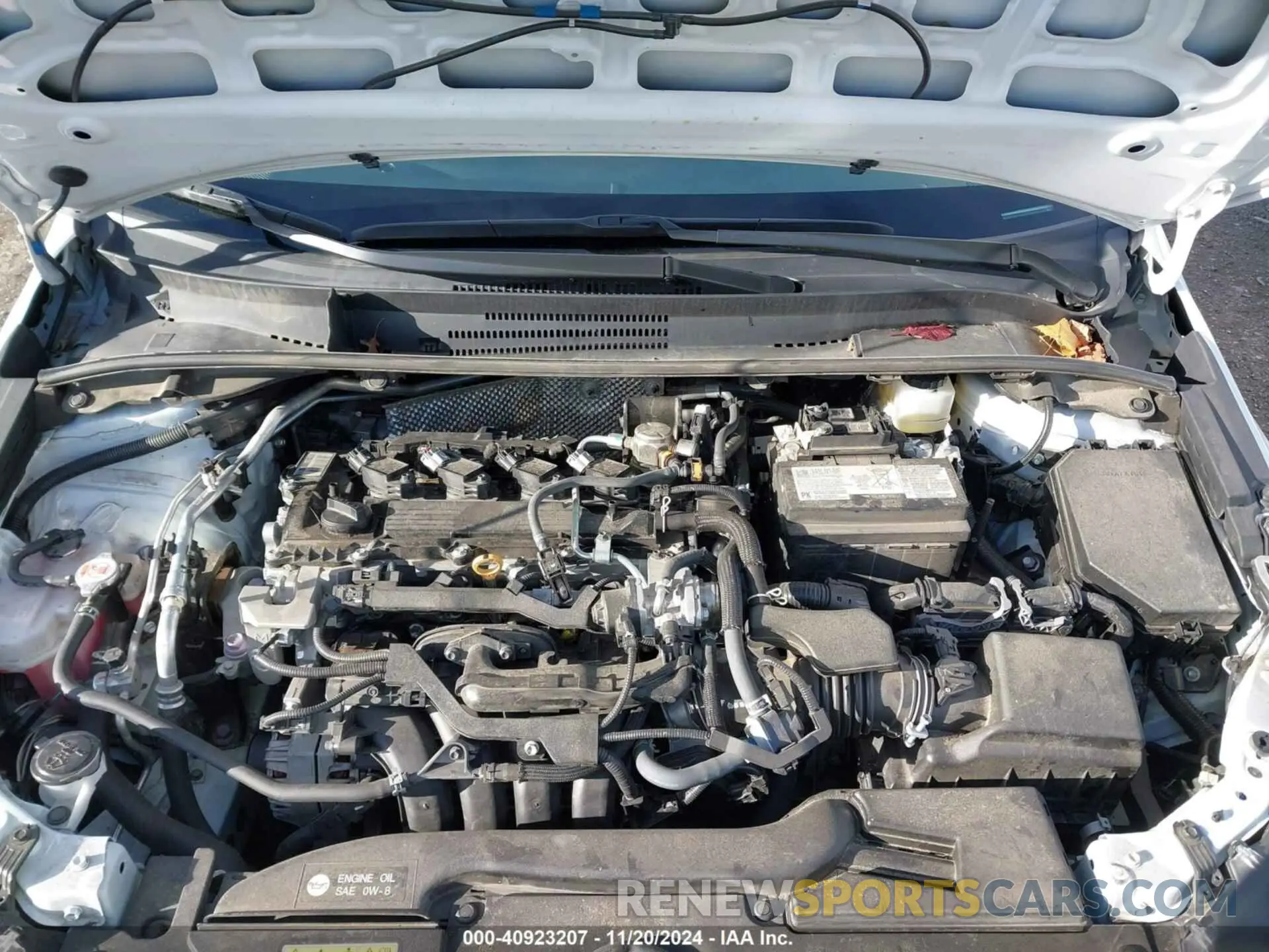 10 fotografías del automóvil dañado 5YFB4MDE4PP052791 TOYOTA COROLLA 2023