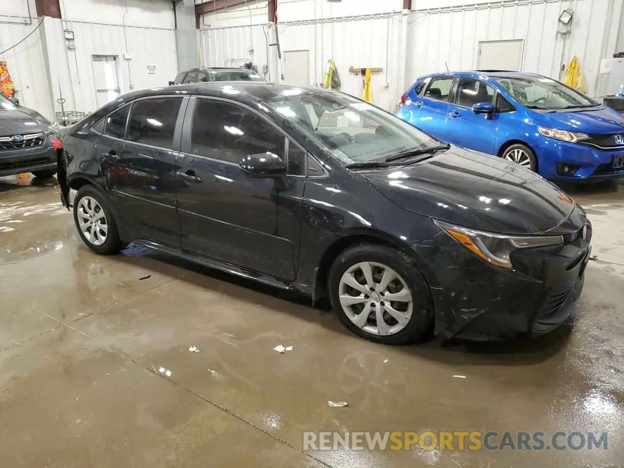 4 fotografías del automóvil dañado 5YFB4MDE4PP055450 TOYOTA COROLLA 2023