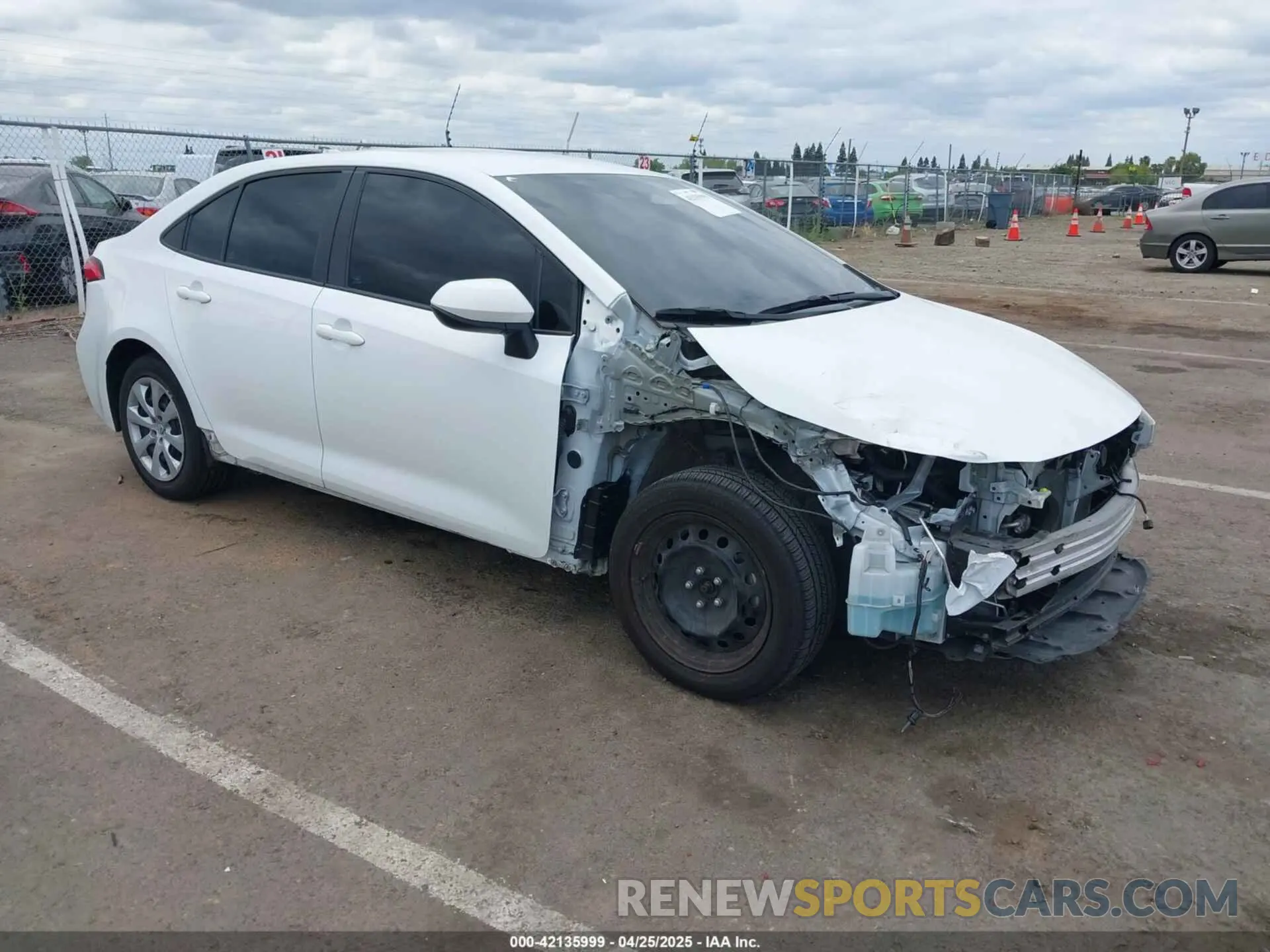 1 fotografías del automóvil dañado 5YFB4MDE4PP055531 TOYOTA COROLLA 2023