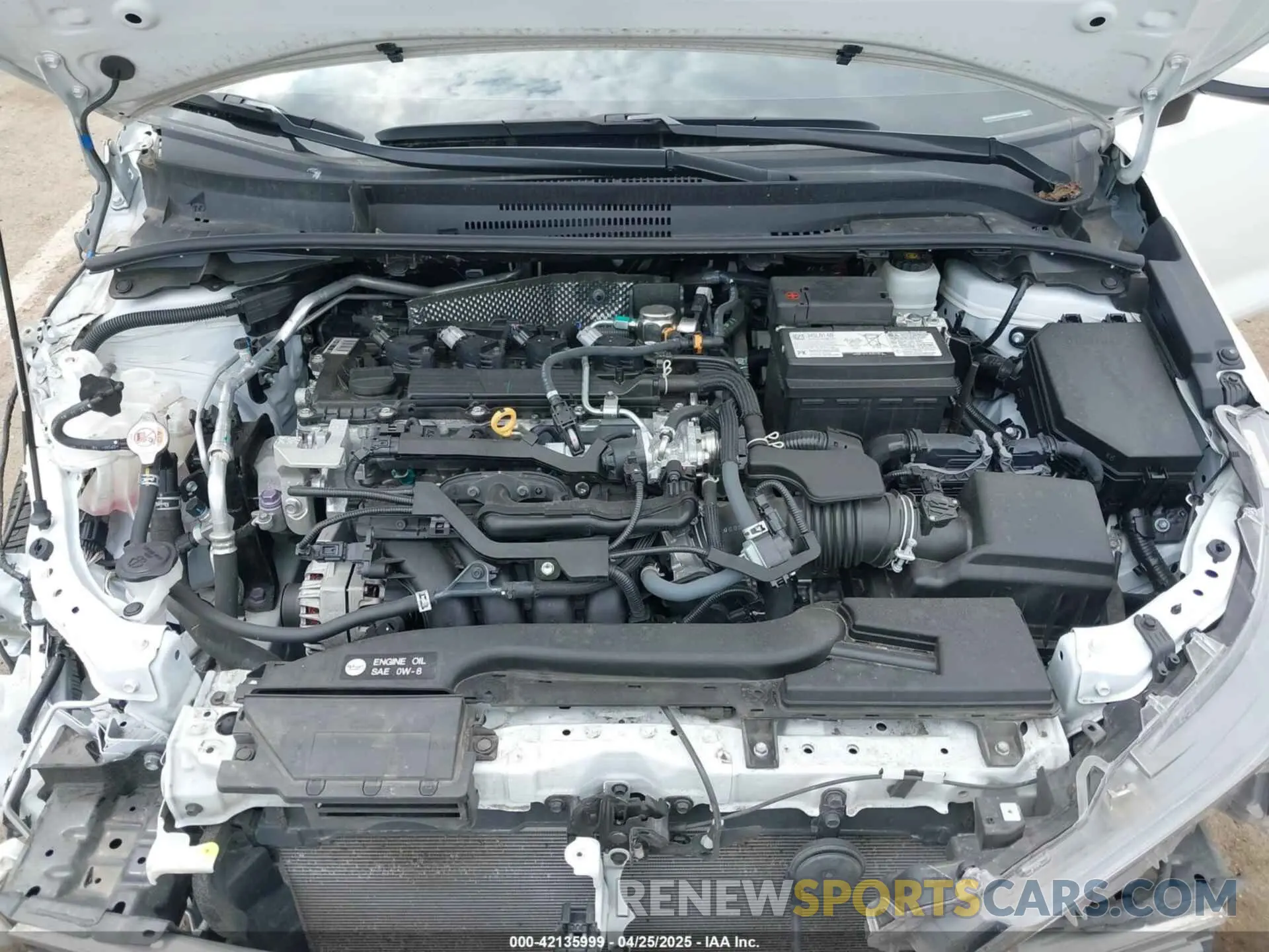 10 fotografías del automóvil dañado 5YFB4MDE4PP055531 TOYOTA COROLLA 2023