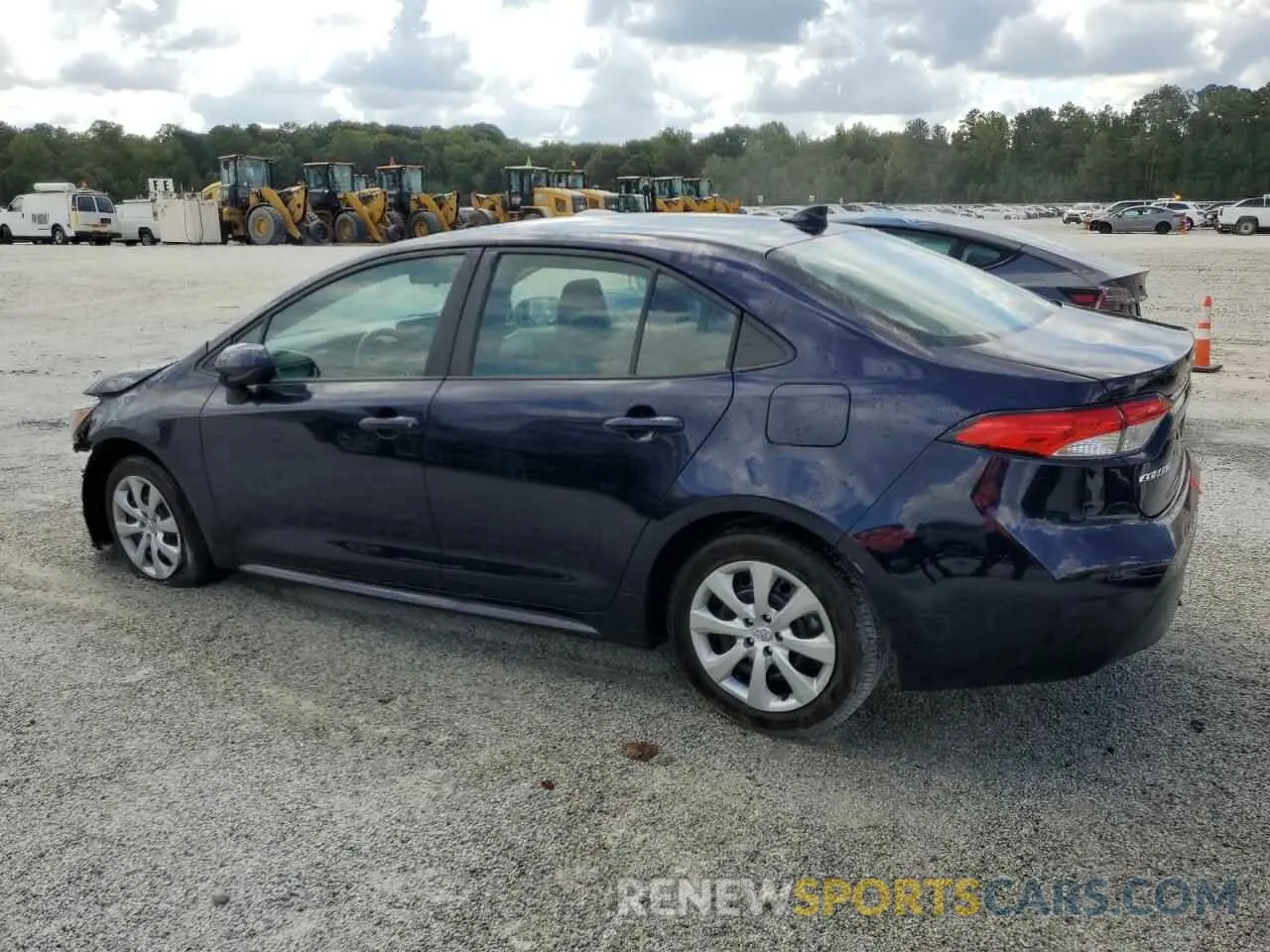 2 fotografías del automóvil dañado 5YFB4MDE4PP056923 TOYOTA COROLLA 2023