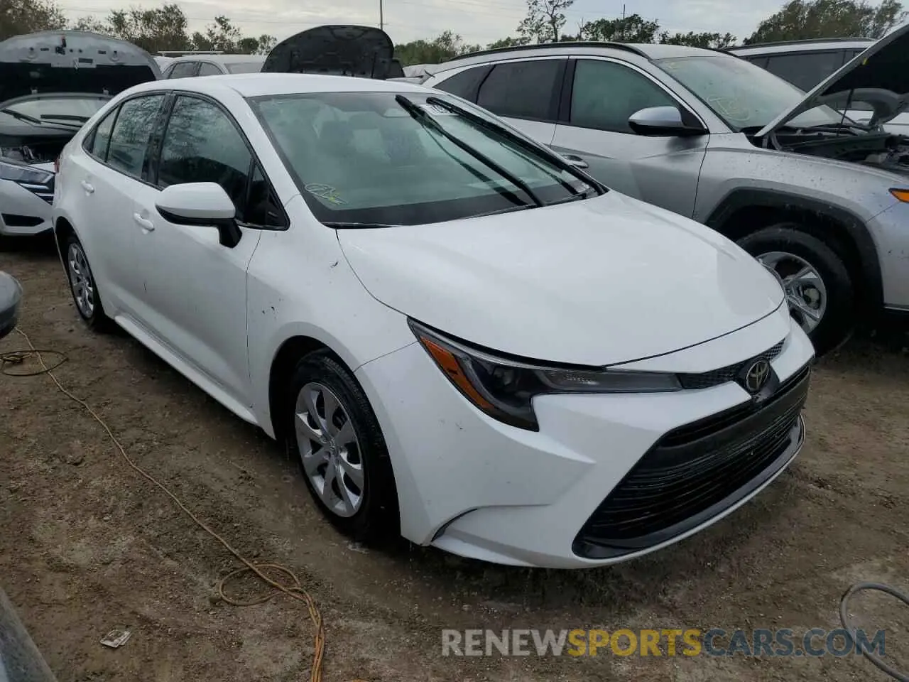 4 fotografías del automóvil dañado 5YFB4MDE4PP057344 TOYOTA COROLLA 2023