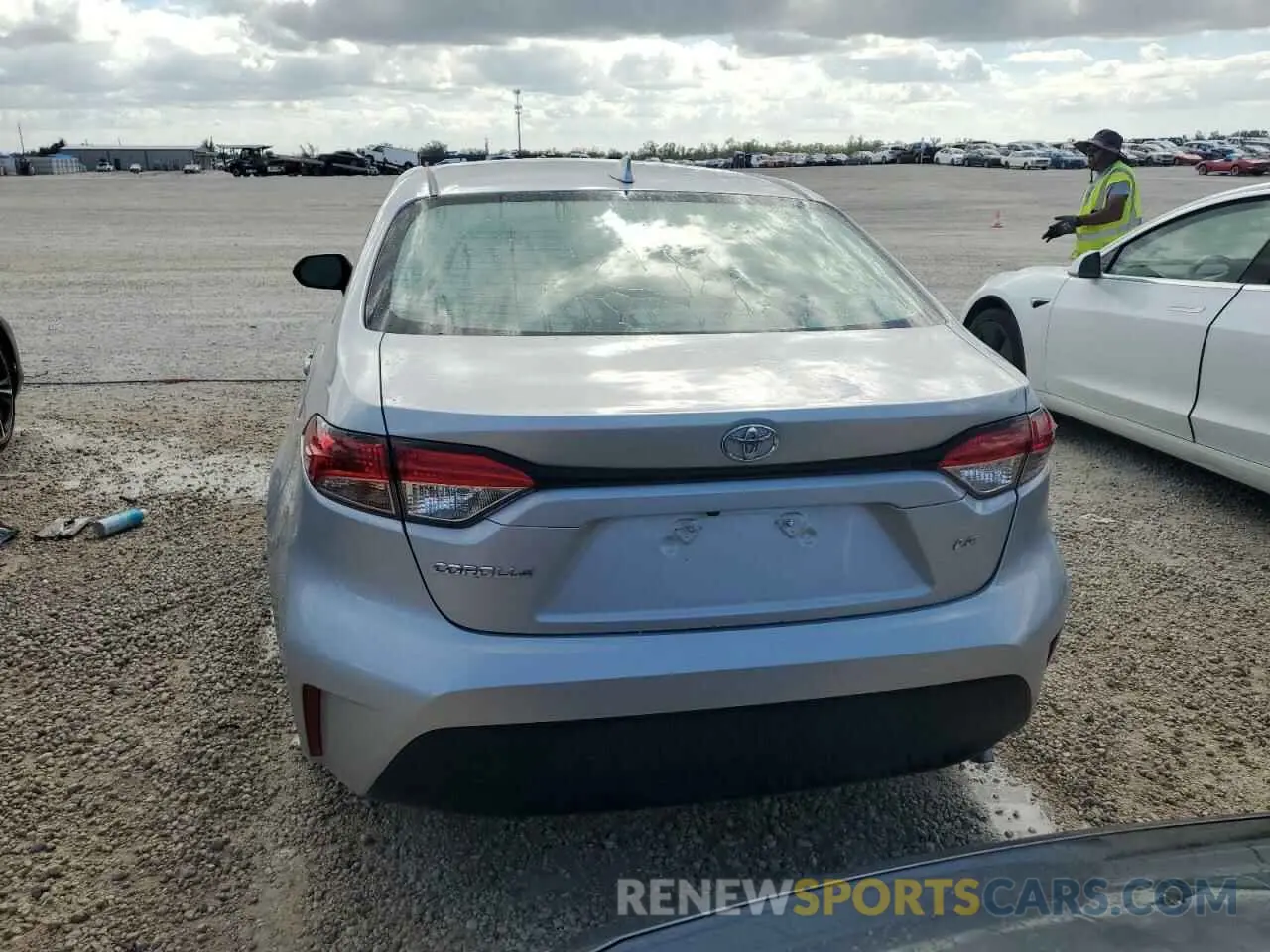 6 fotografías del automóvil dañado 5YFB4MDE4PP059742 TOYOTA COROLLA 2023
