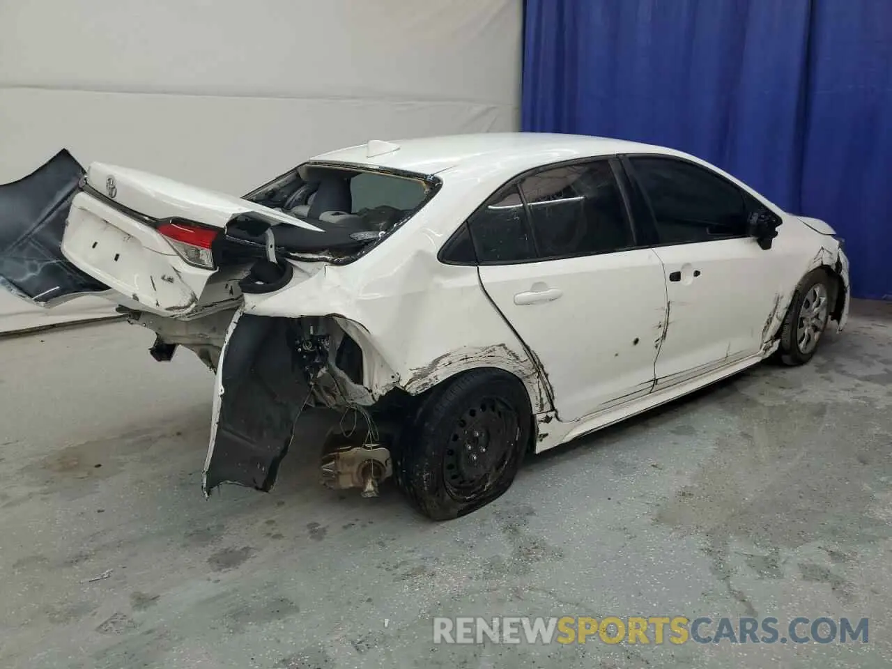 3 fotografías del automóvil dañado 5YFB4MDE4PP061510 TOYOTA COROLLA 2023