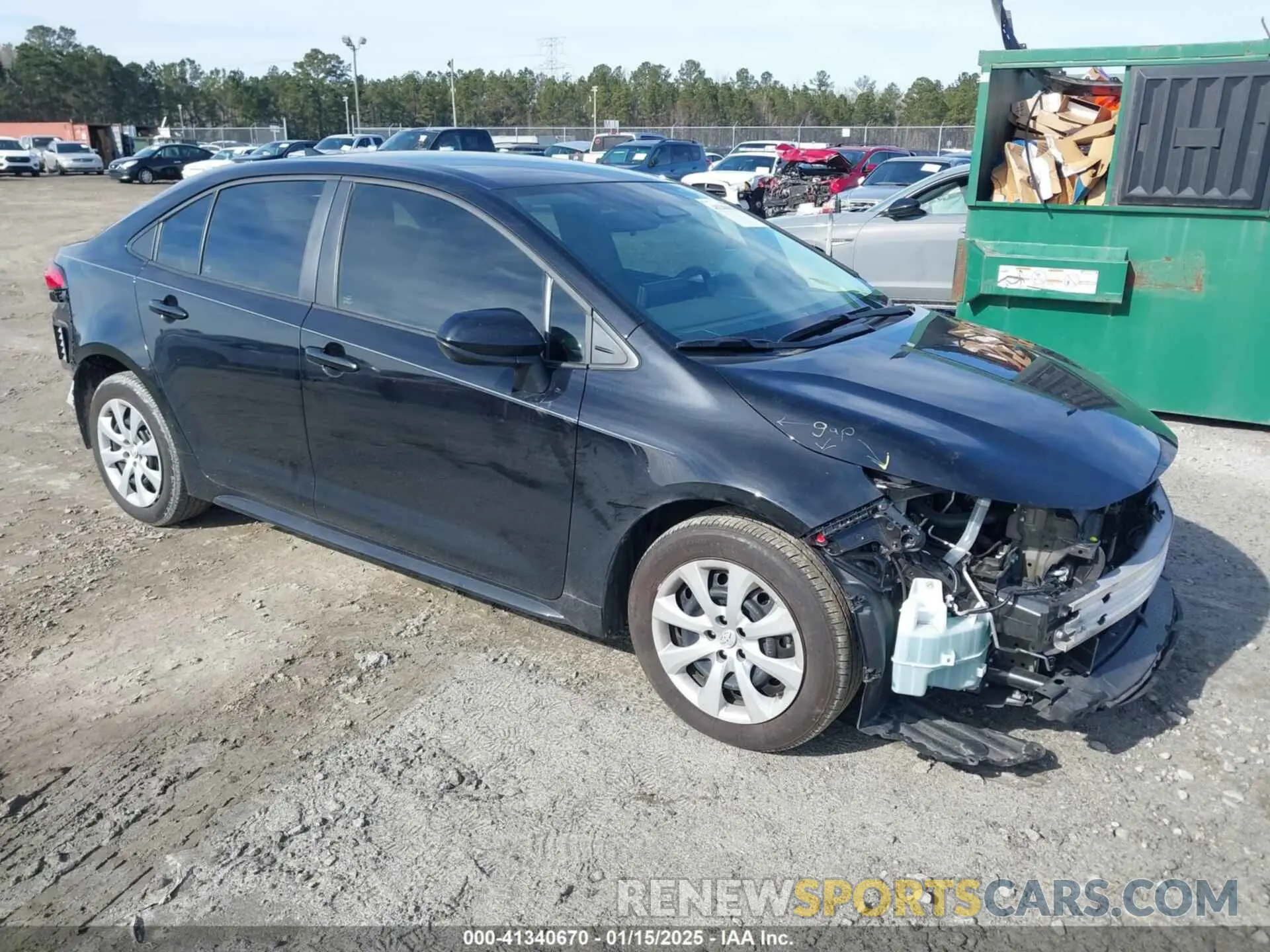1 fotografías del automóvil dañado 5YFB4MDE4PP078873 TOYOTA COROLLA 2023