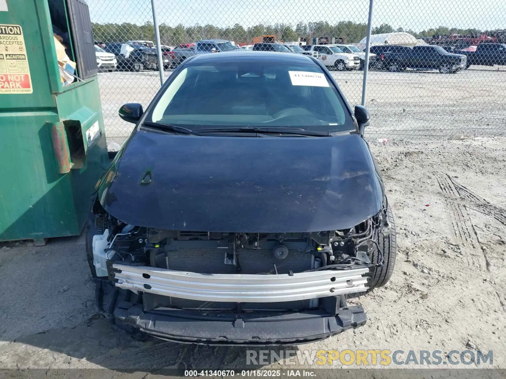 12 fotografías del automóvil dañado 5YFB4MDE4PP078873 TOYOTA COROLLA 2023