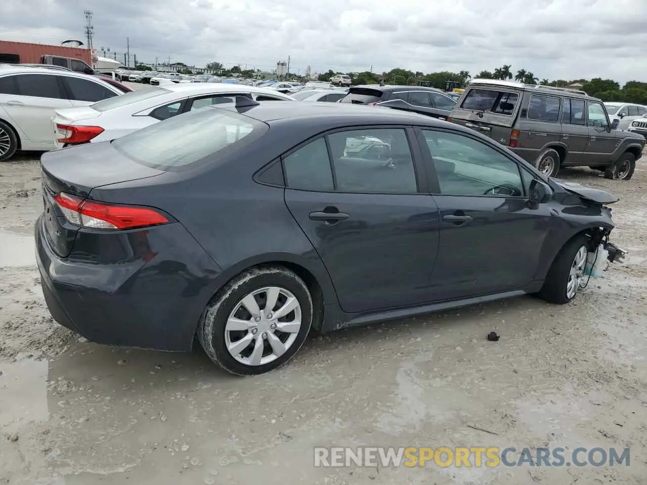 3 fotografías del automóvil dañado 5YFB4MDE5PP000067 TOYOTA COROLLA 2023