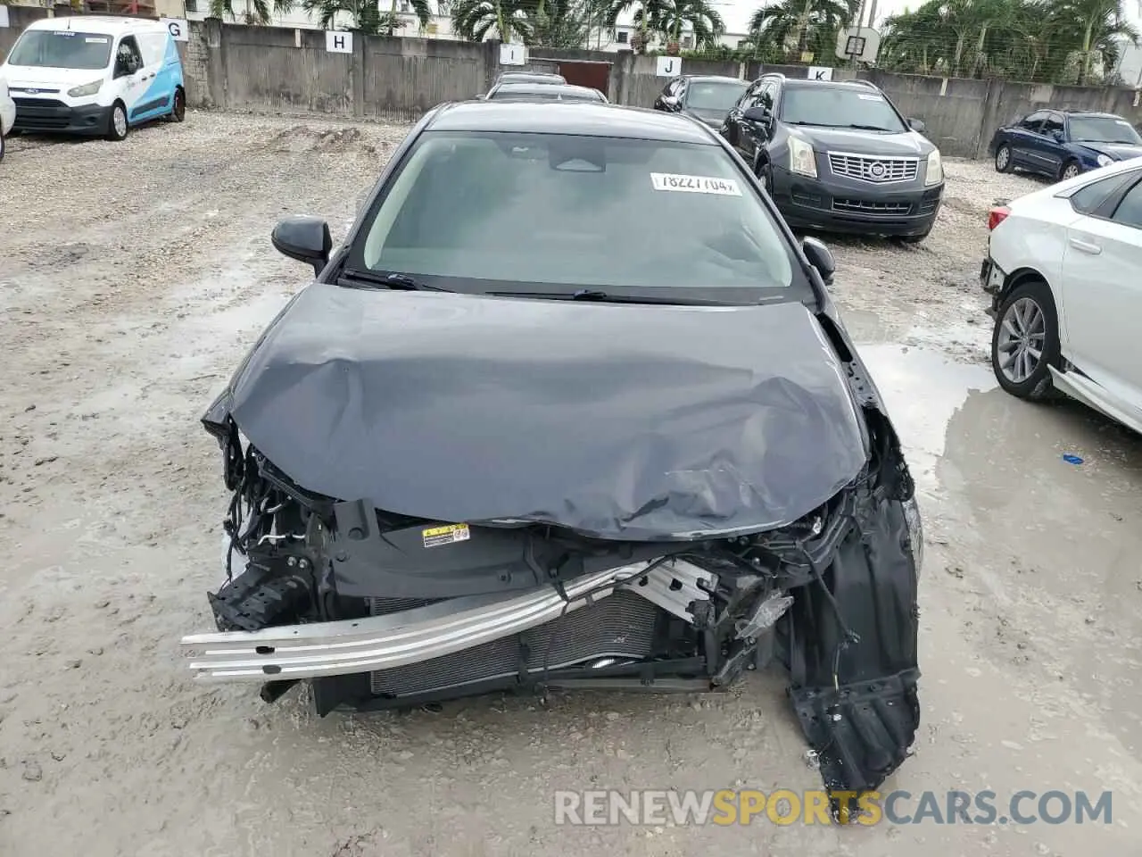 5 fotografías del automóvil dañado 5YFB4MDE5PP000067 TOYOTA COROLLA 2023
