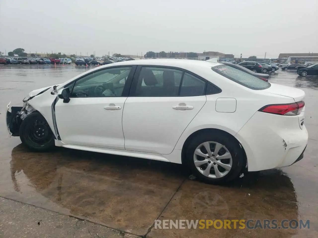 2 fotografías del automóvil dañado 5YFB4MDE5PP009772 TOYOTA COROLLA 2023