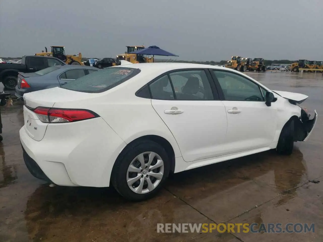 3 fotografías del automóvil dañado 5YFB4MDE5PP009772 TOYOTA COROLLA 2023