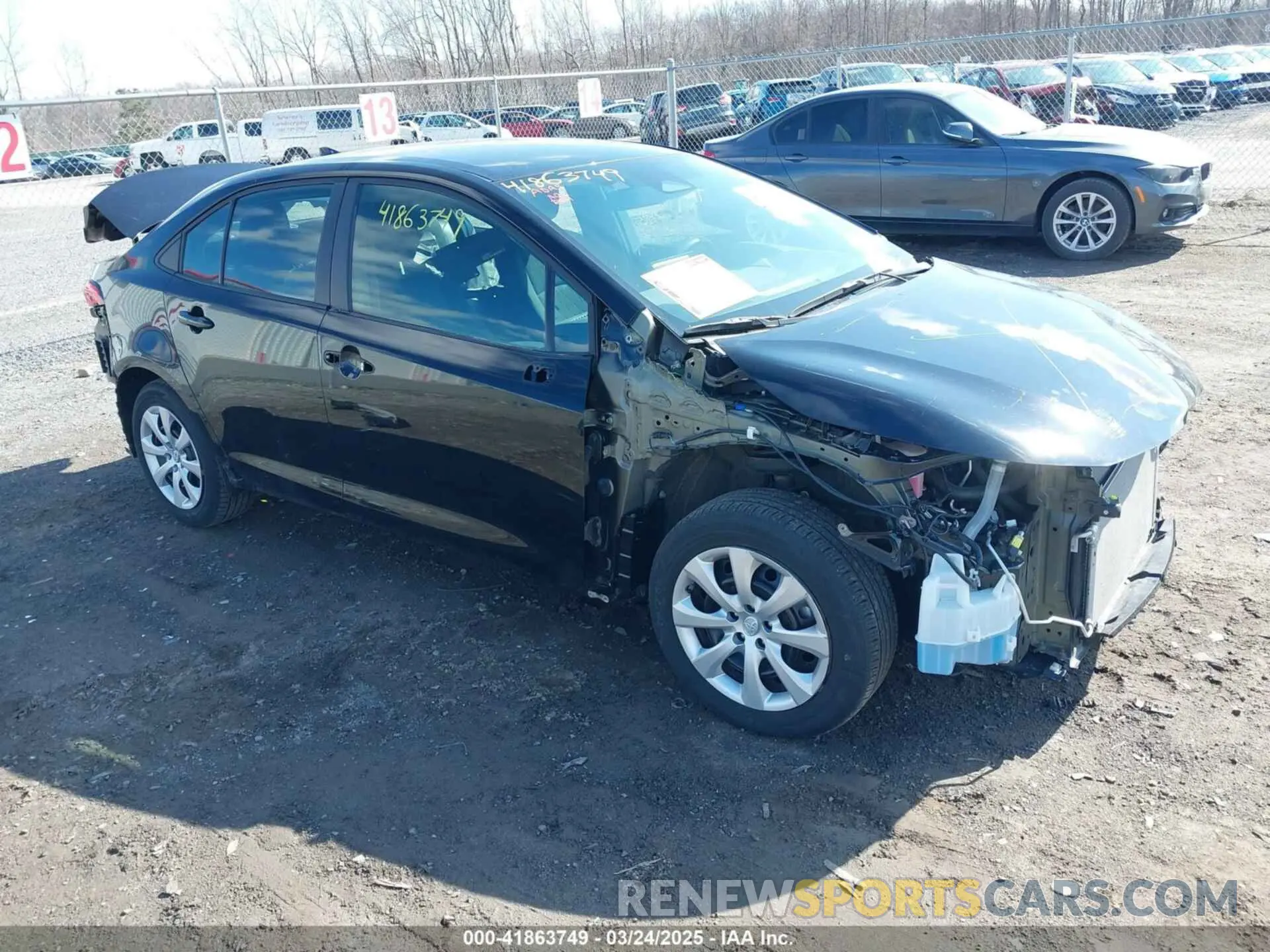 1 fotografías del automóvil dañado 5YFB4MDE5PP014194 TOYOTA COROLLA 2023