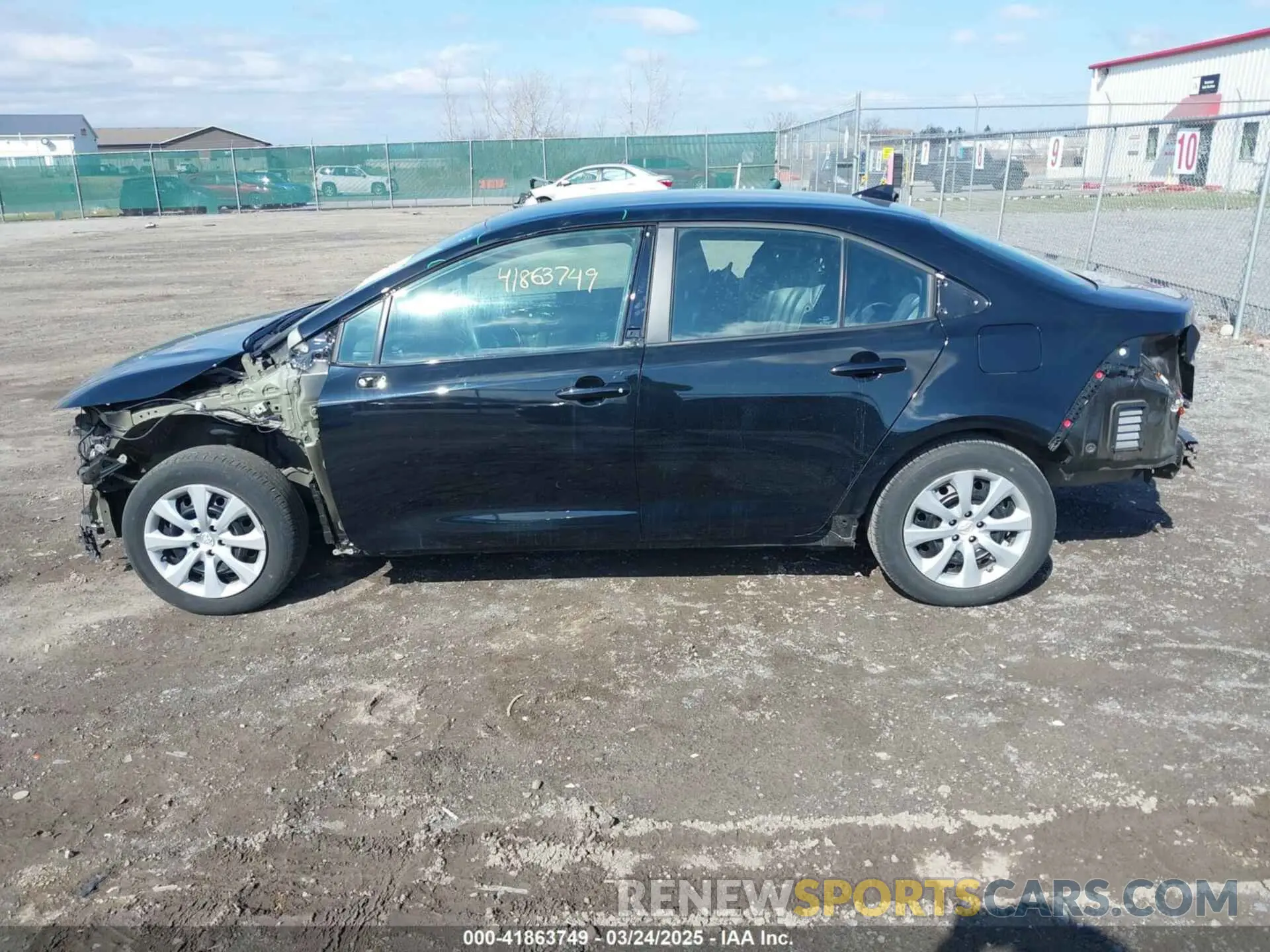 14 fotografías del automóvil dañado 5YFB4MDE5PP014194 TOYOTA COROLLA 2023