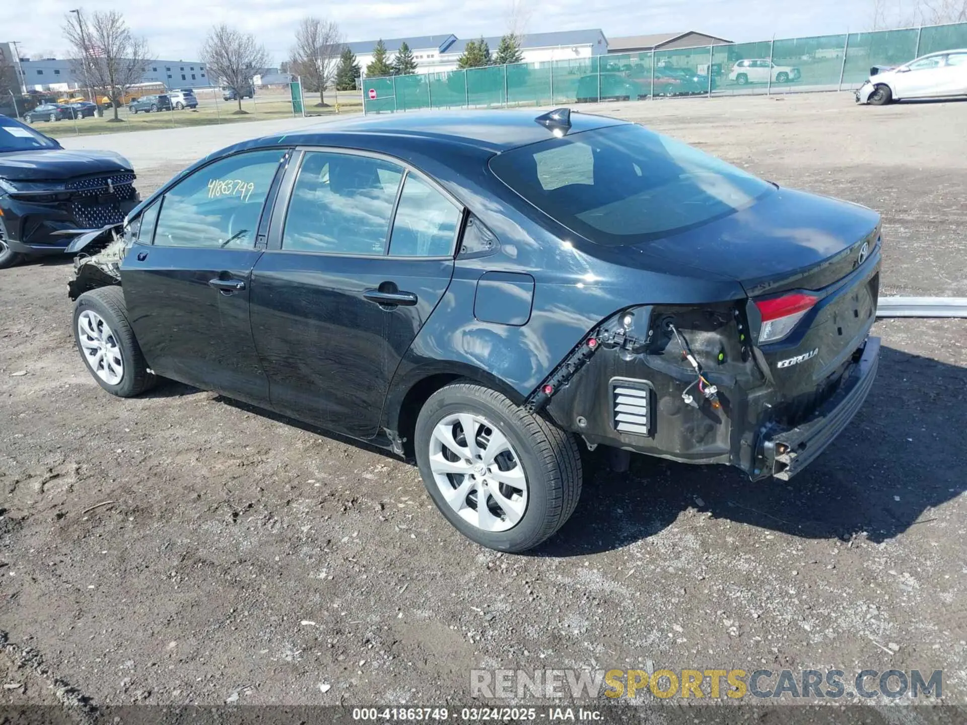 3 fotografías del automóvil dañado 5YFB4MDE5PP014194 TOYOTA COROLLA 2023
