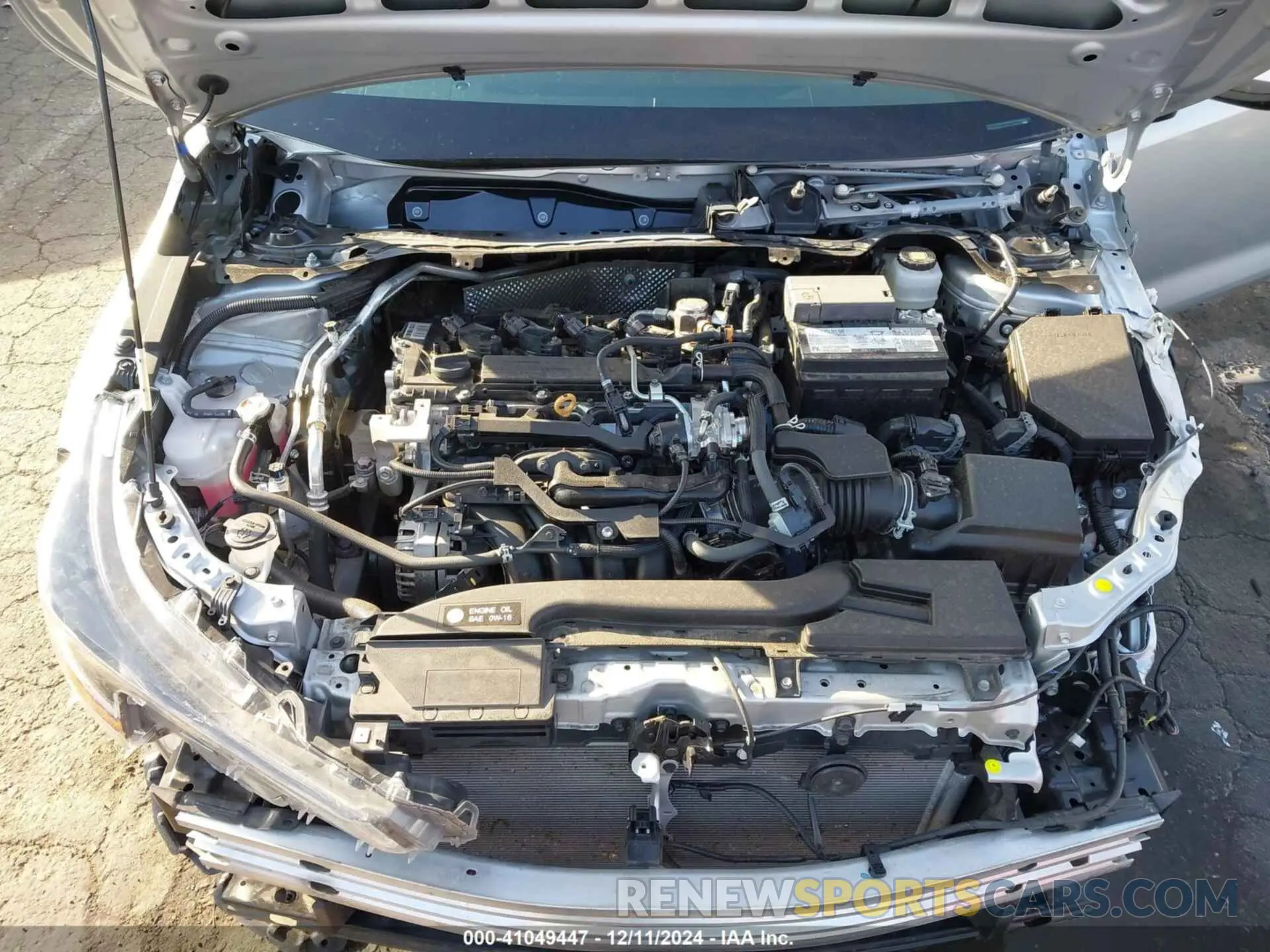 10 fotografías del automóvil dañado 5YFB4MDE5PP022070 TOYOTA COROLLA 2023