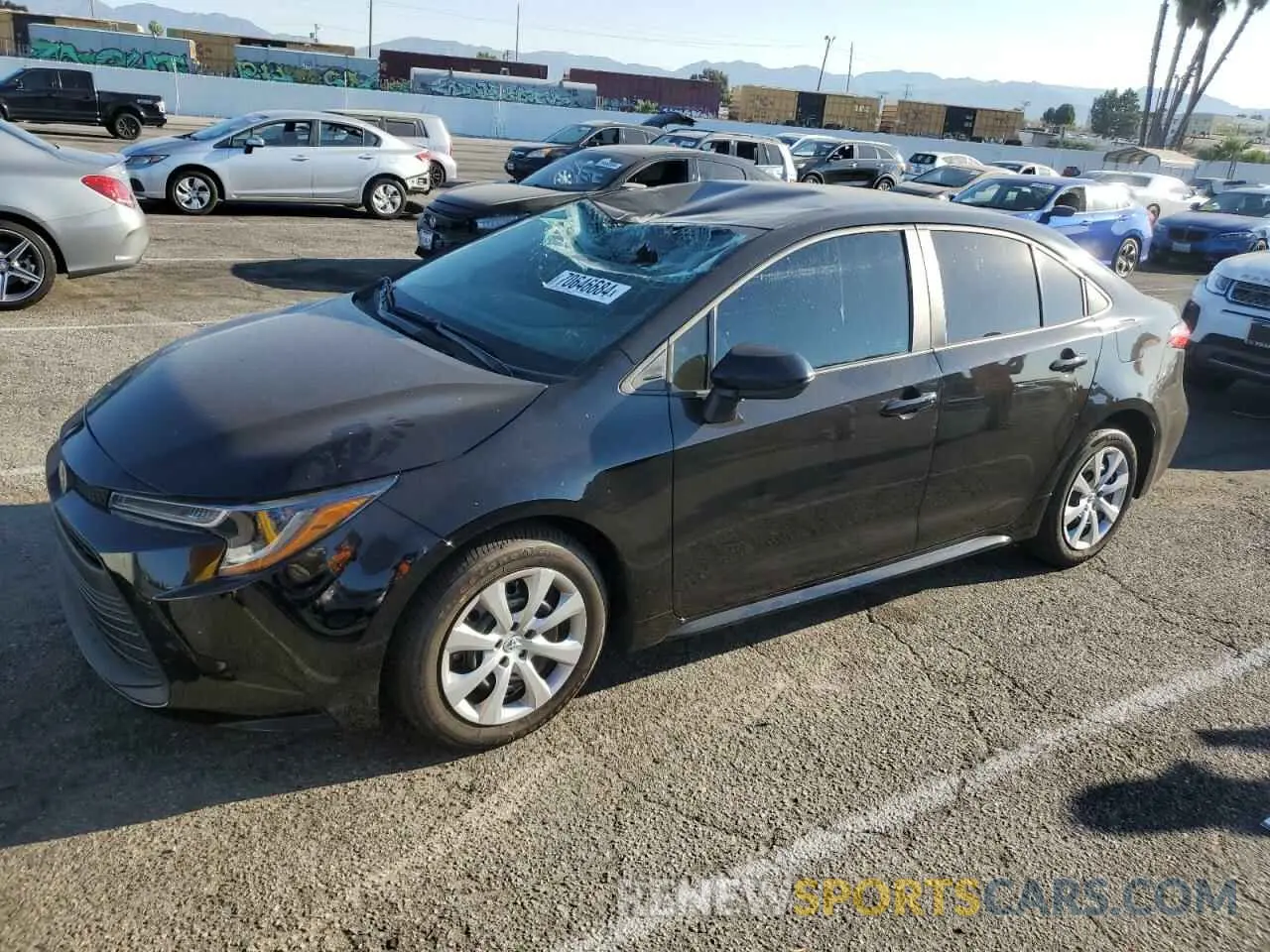 1 fotografías del automóvil dañado 5YFB4MDE5PP026412 TOYOTA COROLLA 2023