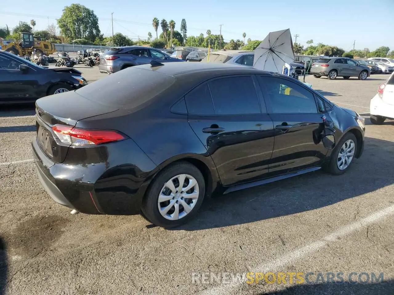 3 fotografías del automóvil dañado 5YFB4MDE5PP026412 TOYOTA COROLLA 2023