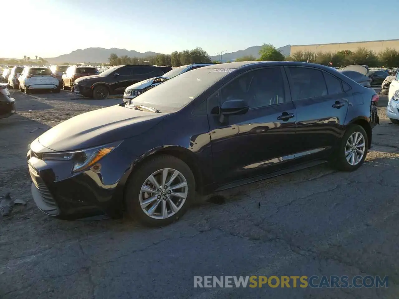 1 fotografías del automóvil dañado 5YFB4MDE5PP026734 TOYOTA COROLLA 2023