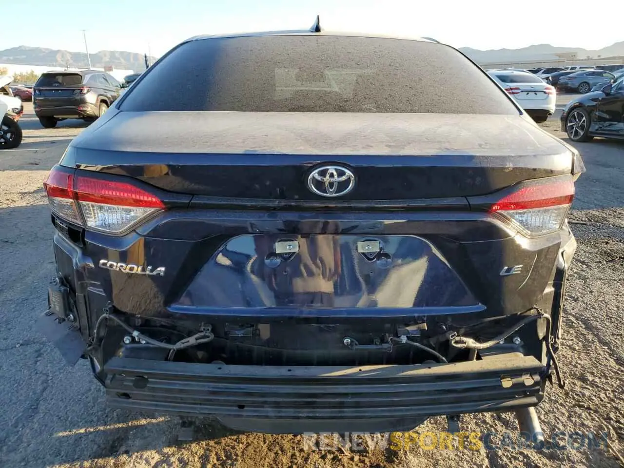 6 fotografías del automóvil dañado 5YFB4MDE5PP026734 TOYOTA COROLLA 2023