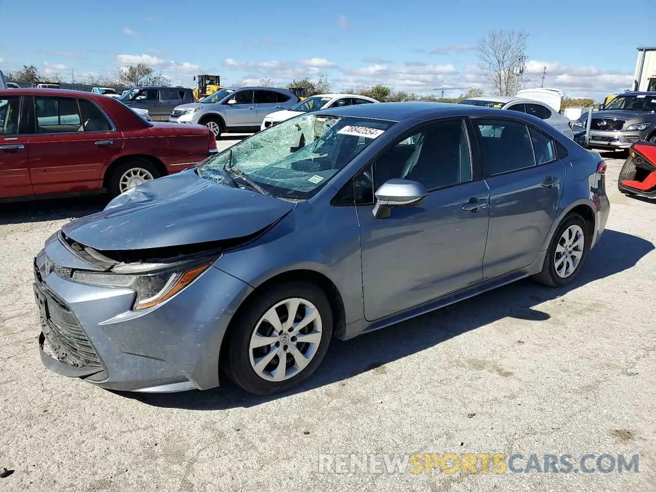1 fotografías del automóvil dañado 5YFB4MDE5PP032355 TOYOTA COROLLA 2023