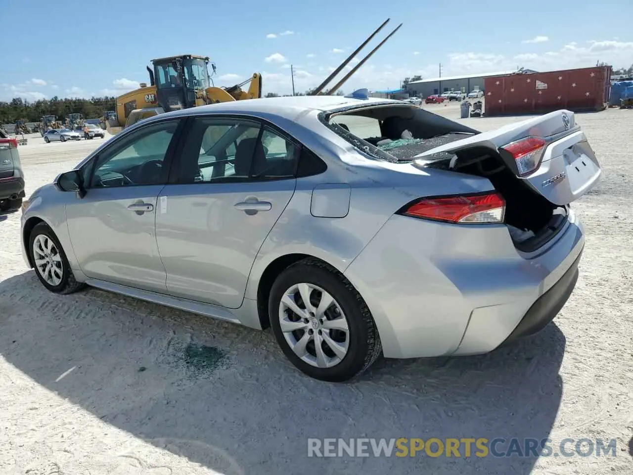 2 fotografías del automóvil dañado 5YFB4MDE5PP054517 TOYOTA COROLLA 2023