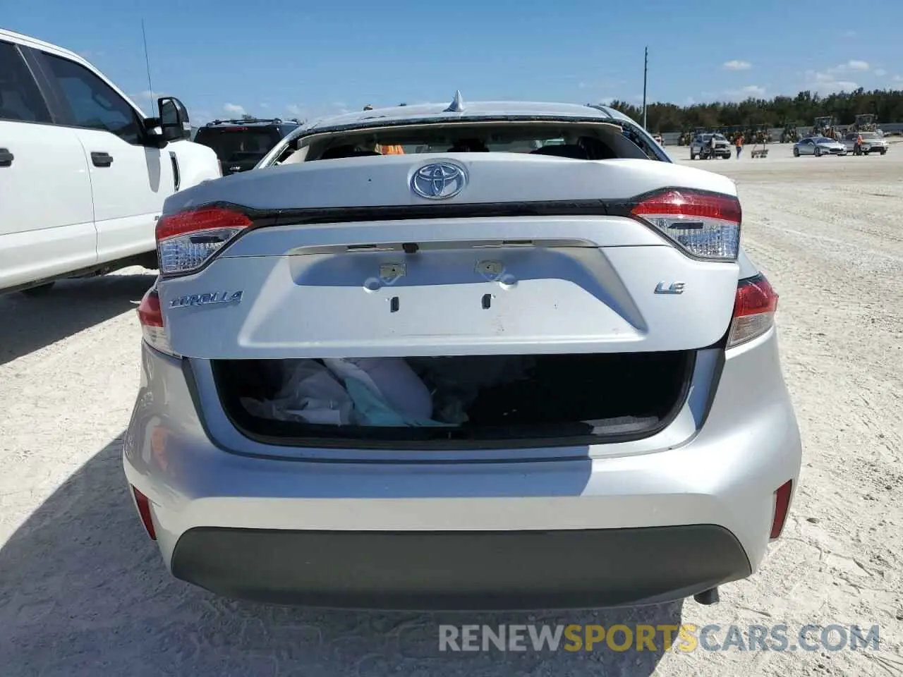 6 fotografías del automóvil dañado 5YFB4MDE5PP054517 TOYOTA COROLLA 2023