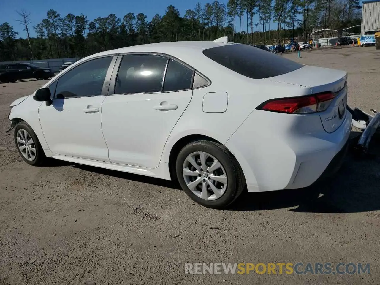 2 fotografías del automóvil dañado 5YFB4MDE5PP059345 TOYOTA COROLLA 2023