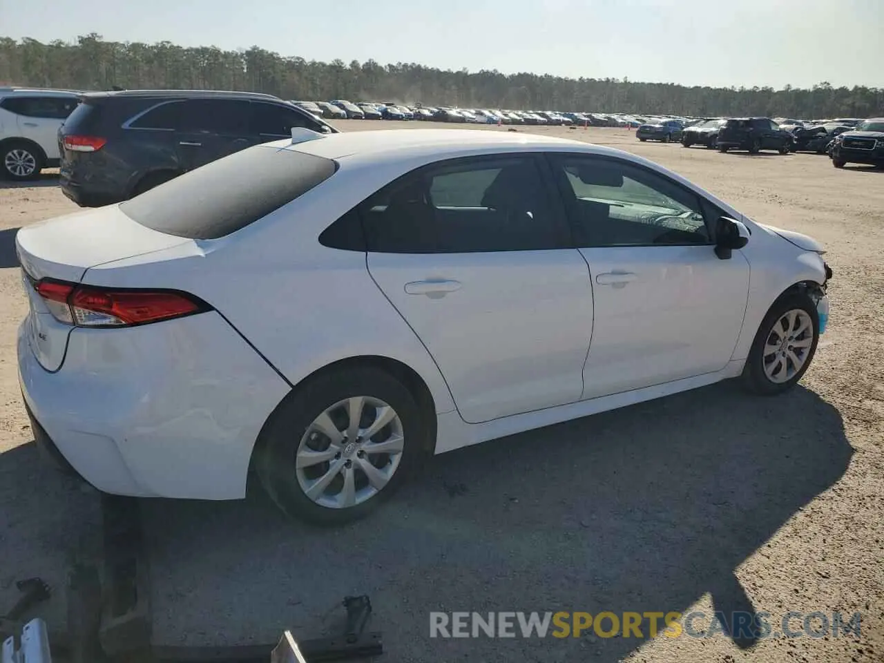 3 fotografías del automóvil dañado 5YFB4MDE5PP059345 TOYOTA COROLLA 2023