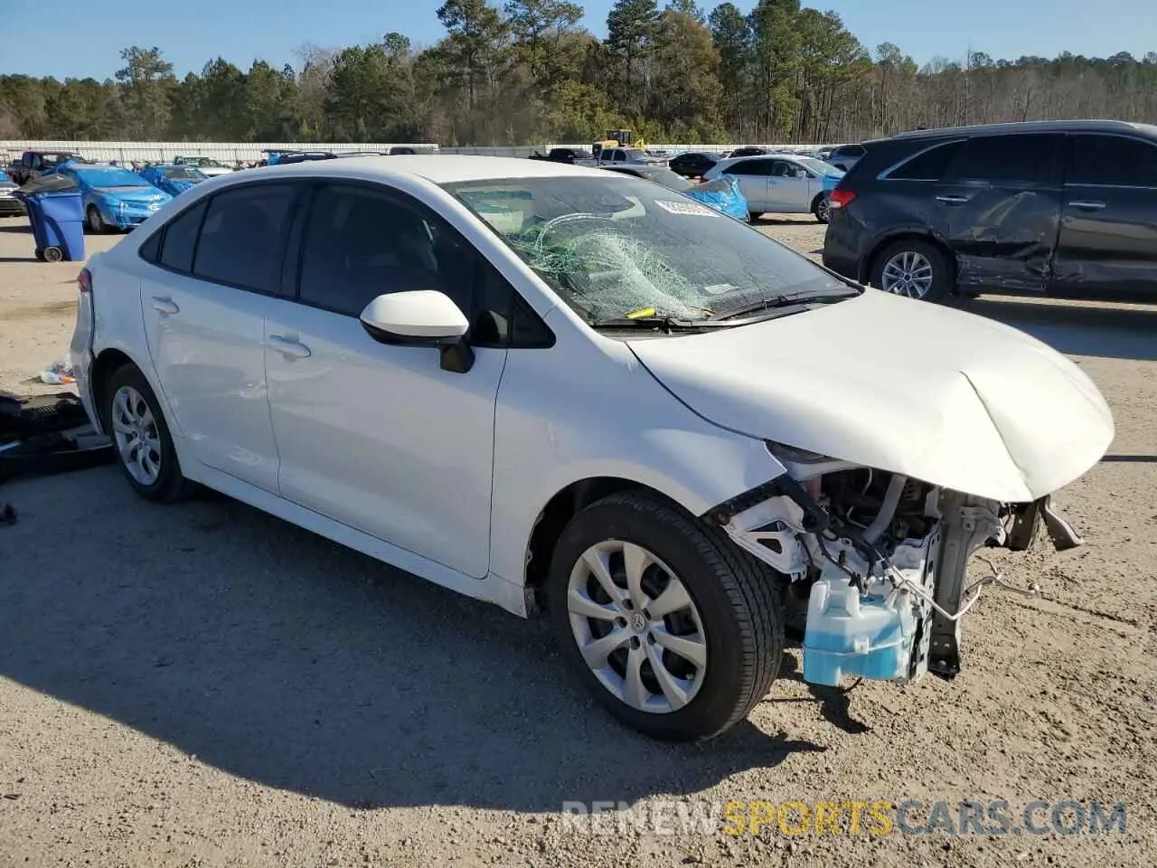4 fotografías del automóvil dañado 5YFB4MDE5PP059345 TOYOTA COROLLA 2023